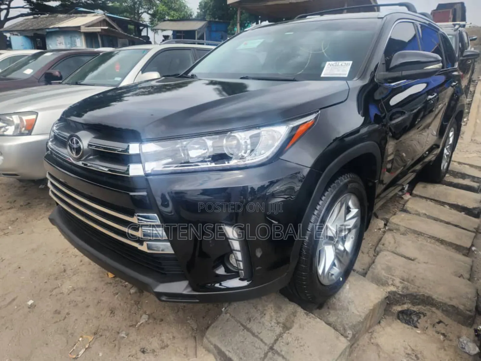 Toyota Highlander Limited V6 4x4 (3.5L 6cyl 6A) 2016 Black