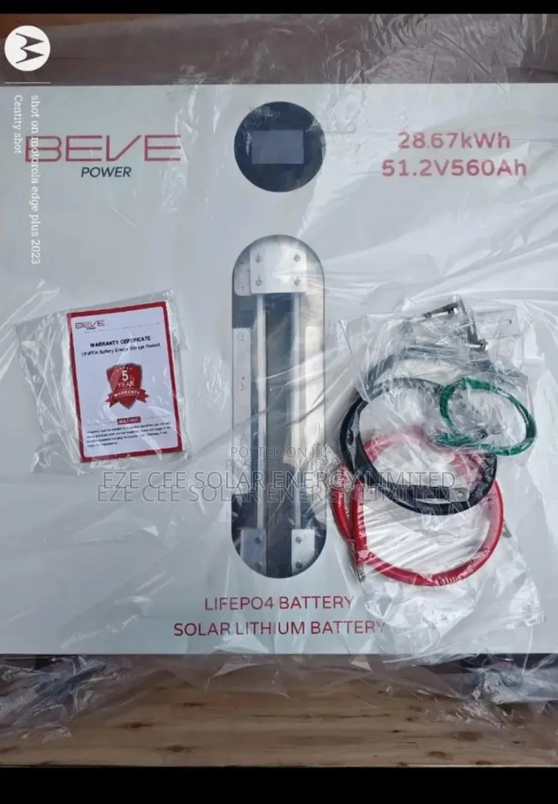 28.67kwh Beve Power Lithium Battery