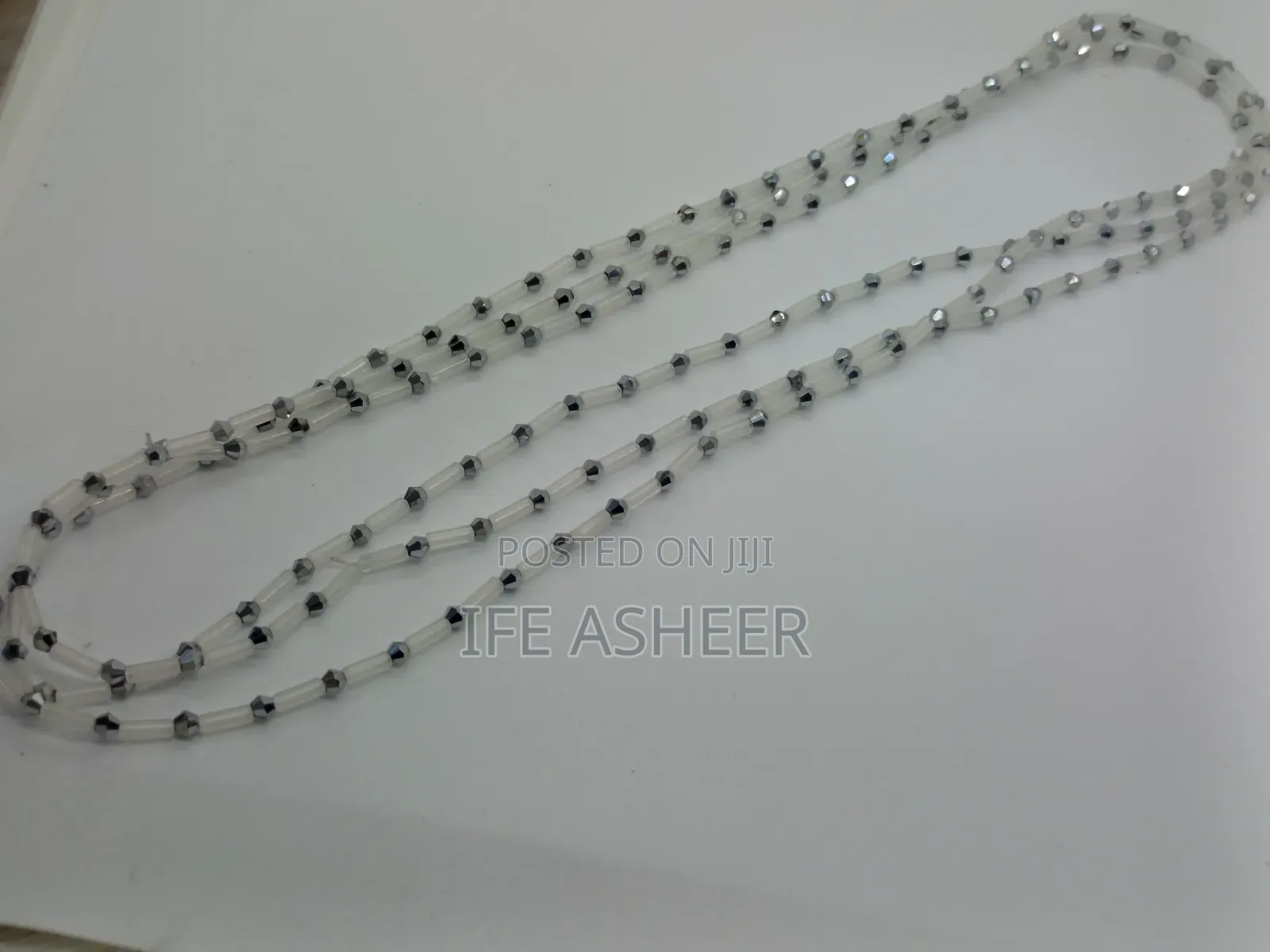 Ladies Silver Waist Beads