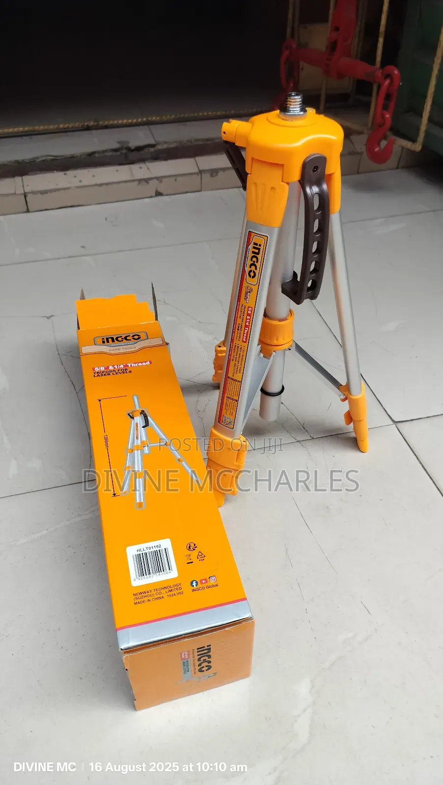Laser Leveling Tripod Ingco(Hllt01152)