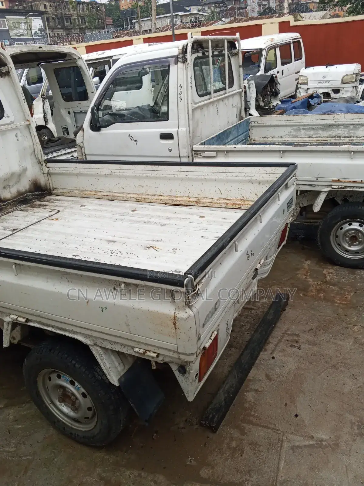 Daihatsu Hijet Mini Truck Shuttle 2015 White