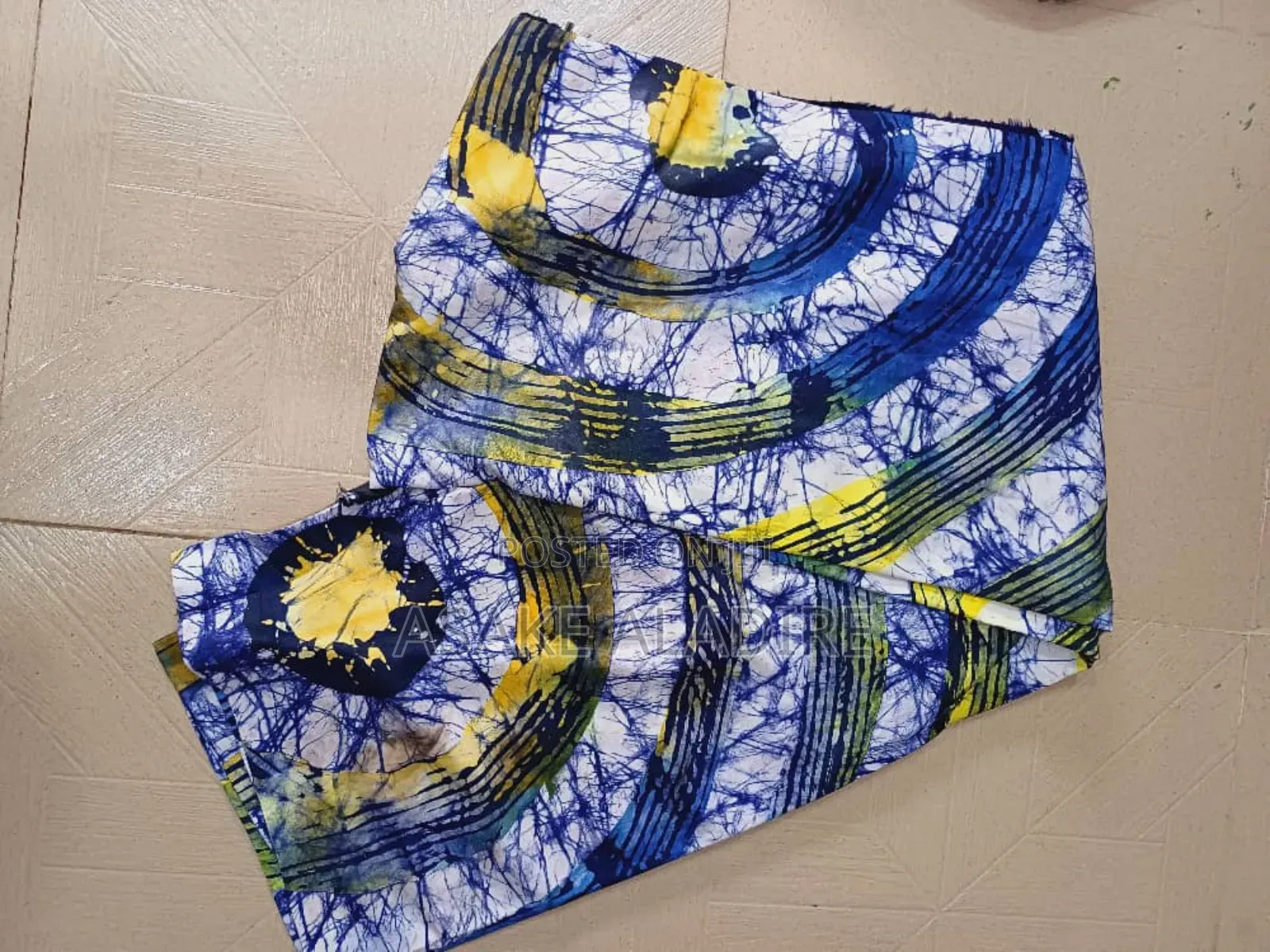 Quality Adire Crepe