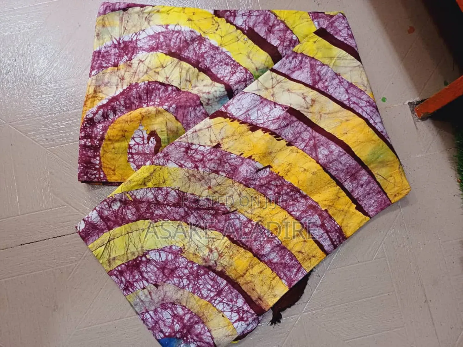 Quality Adire Crepe