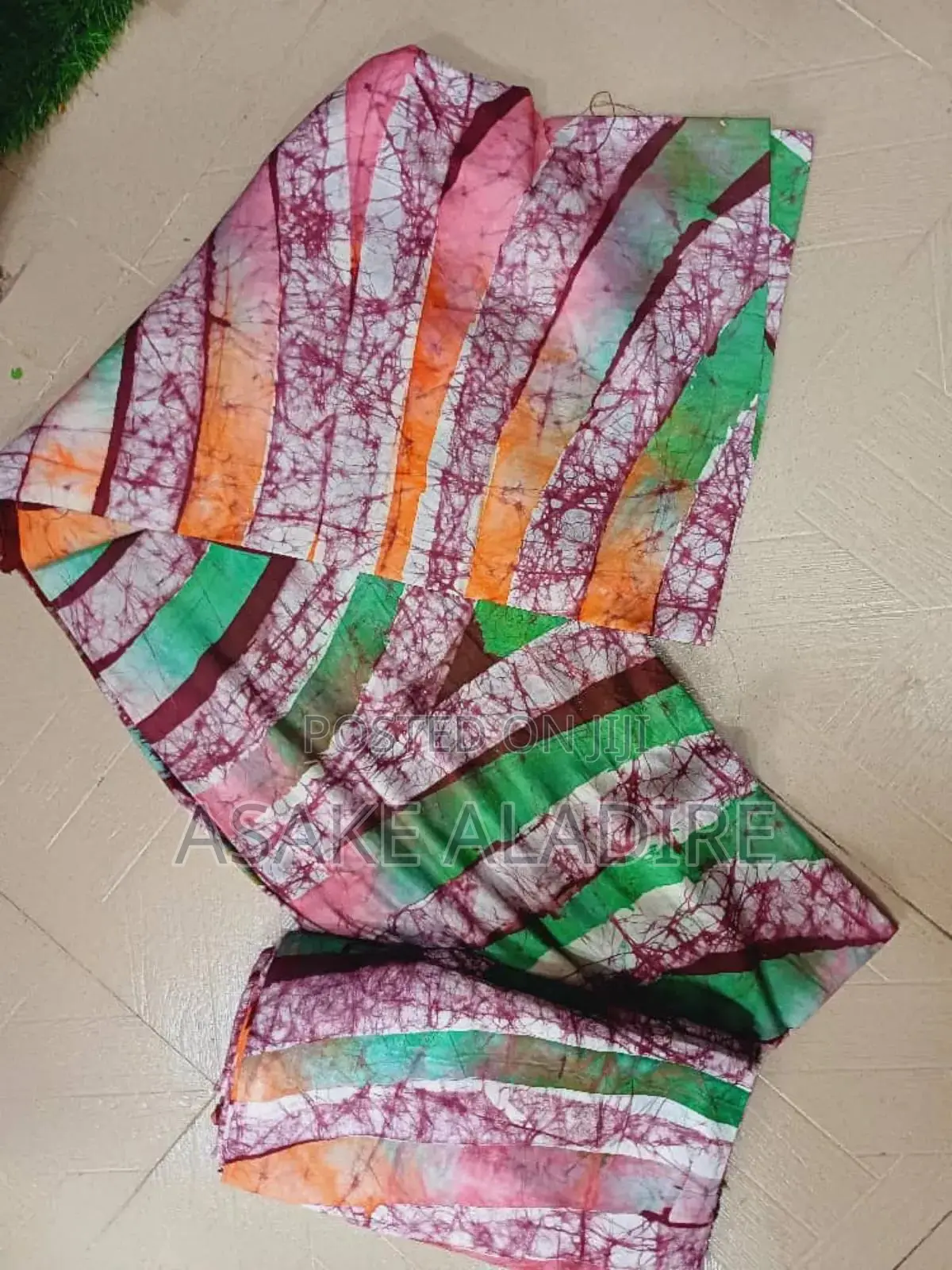 Quality Adire Crepe