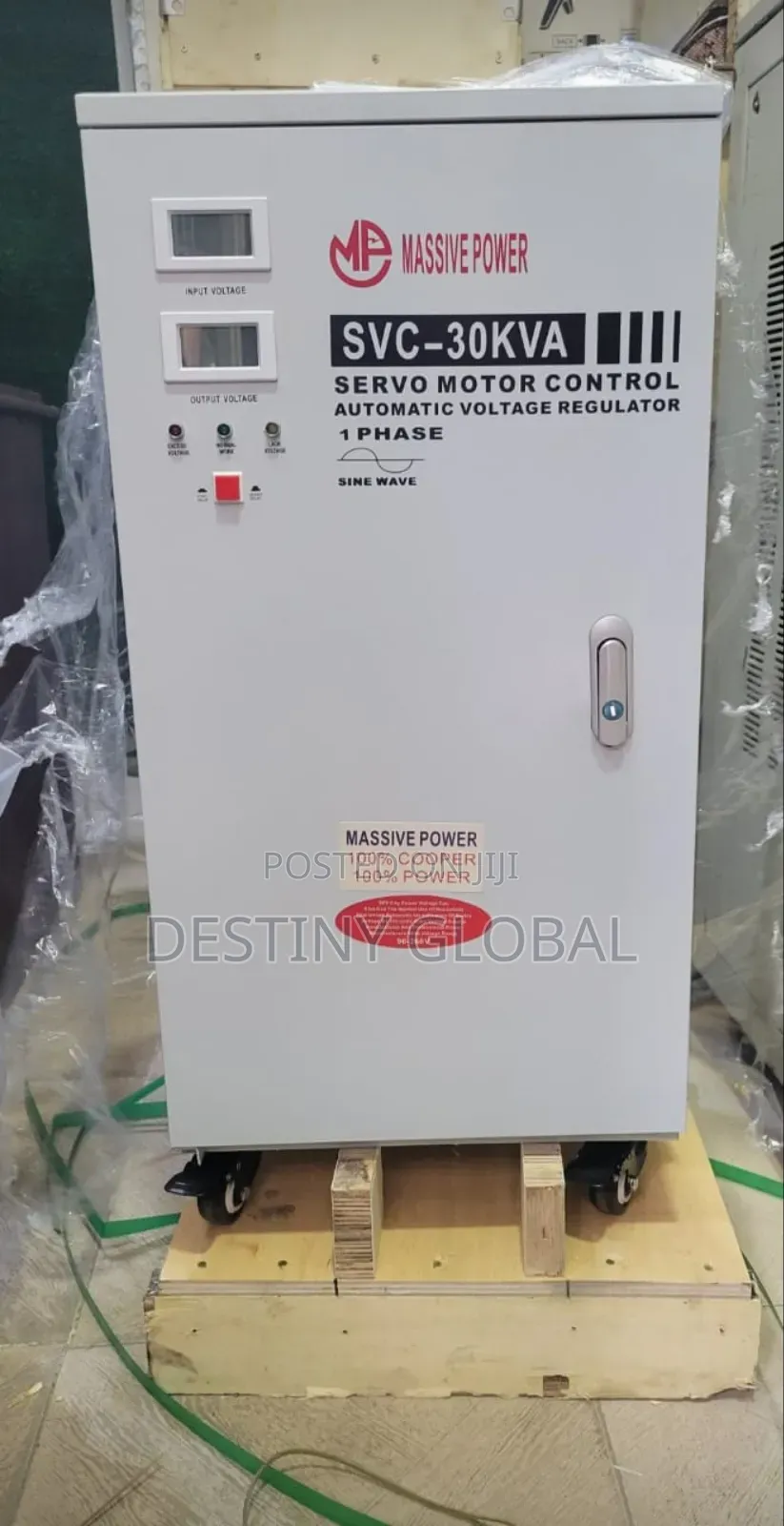 Servo Motorcontrol Automatic Voltage Regulator 1 Phase 30kva