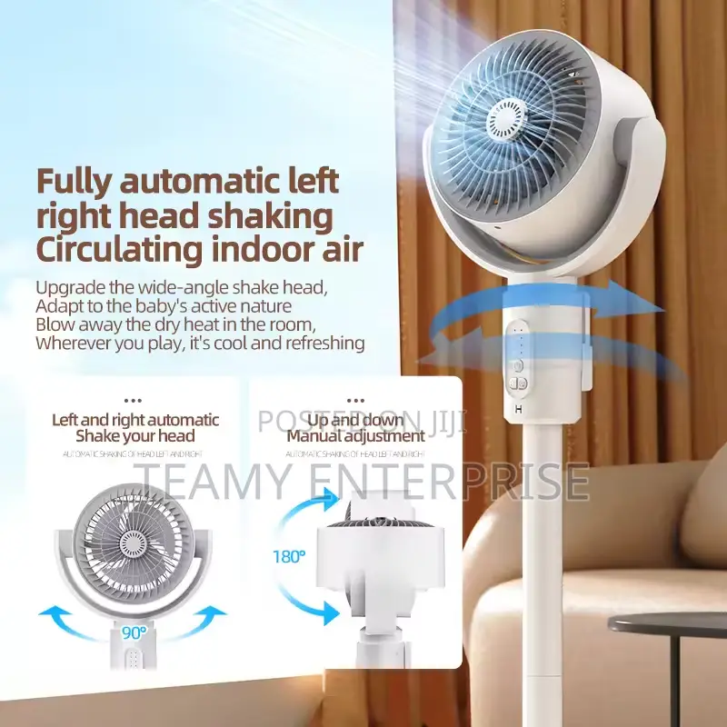 F1 Rechargeable Circulation Cooling Fan