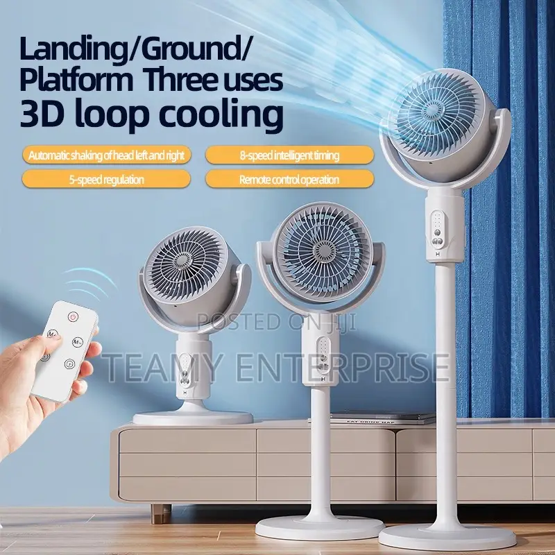 F1 Rechargeable Circulation Cooling Fan