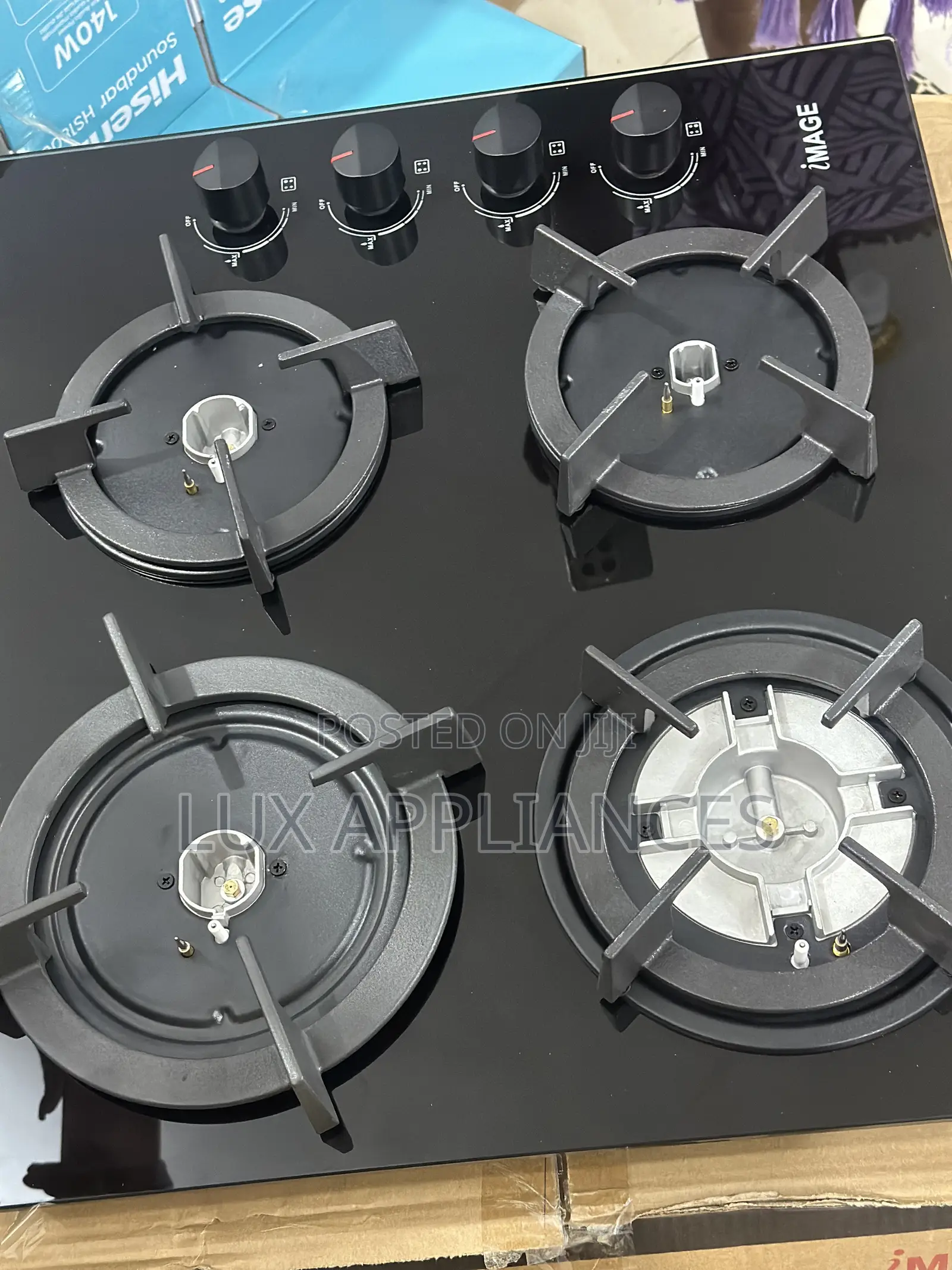 Image Im-60gsb Power Burn Built-in Gas Hob