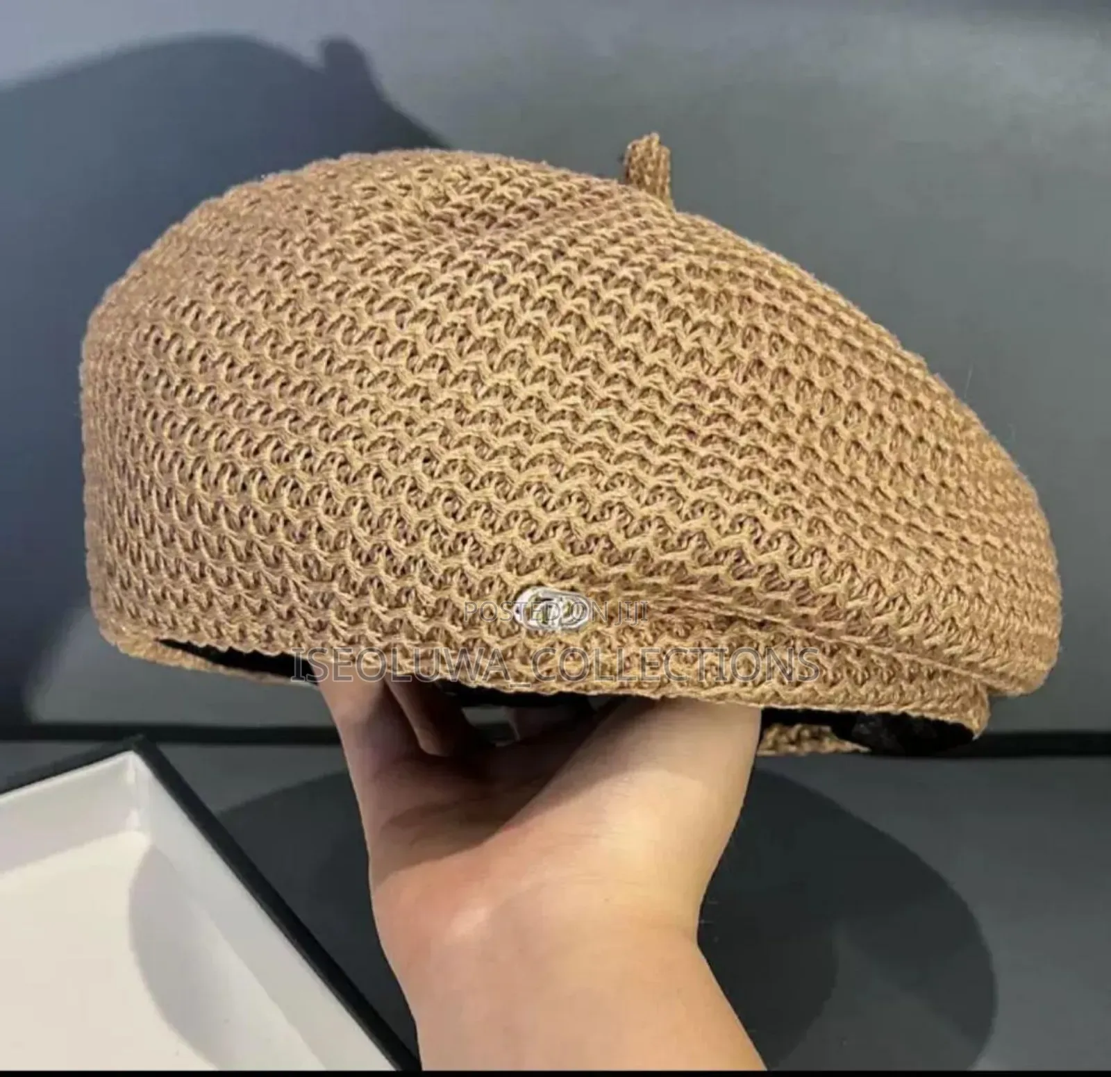 Women’S Woven Beret Hat – Stylish Casual Fashion Cap