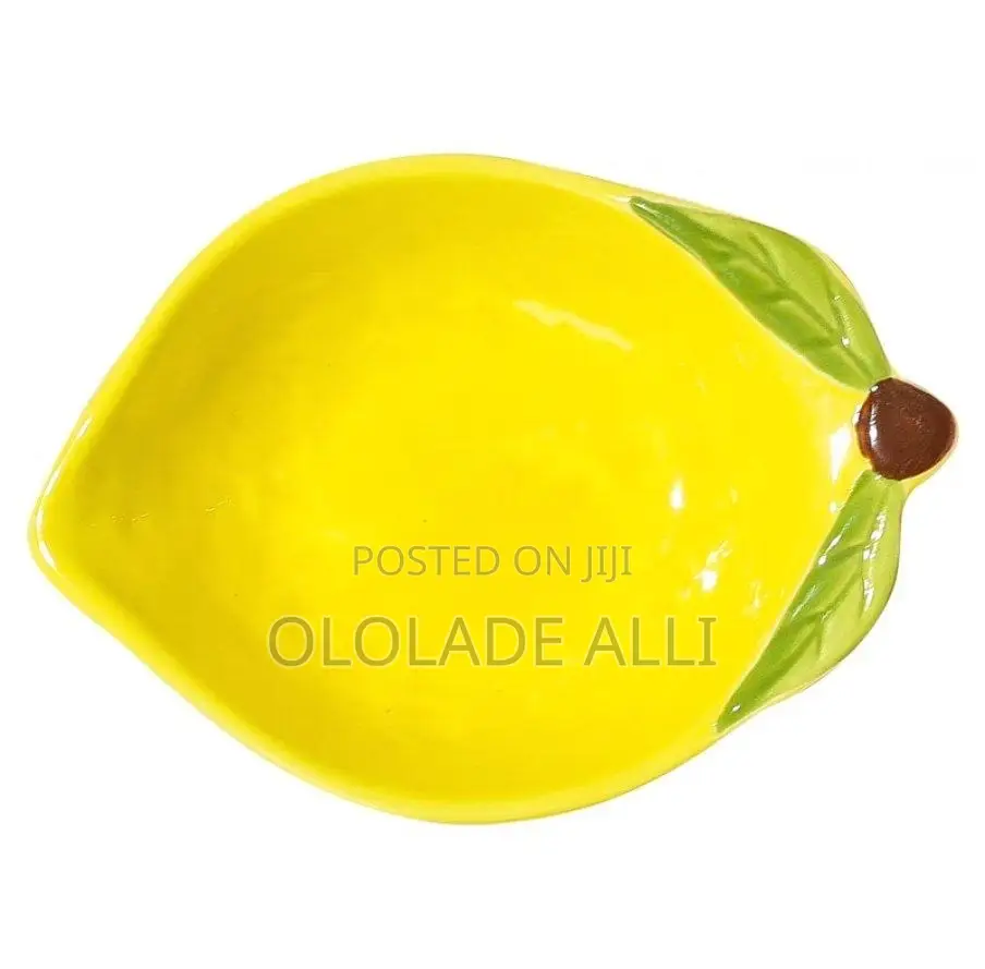 Cartoon Lemon Shaped Ceramic Sauce Dish
