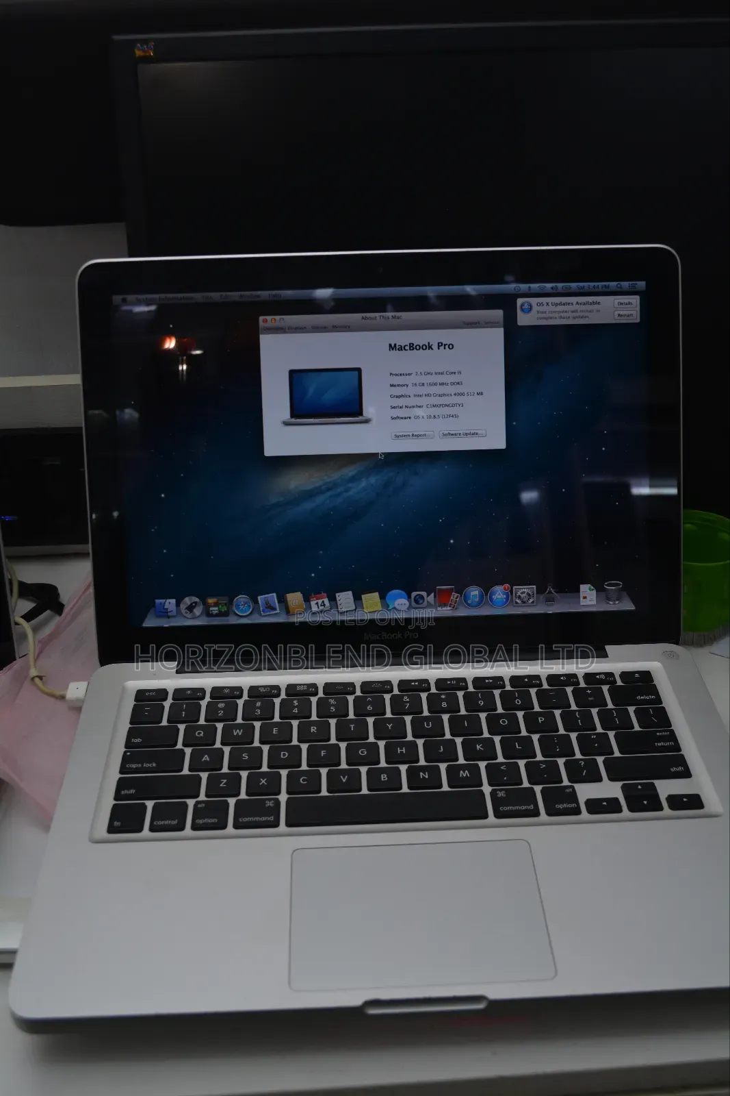 Laptop Apple MacBook Pro 2013 16GB Intel Core i5 SSD 500GB