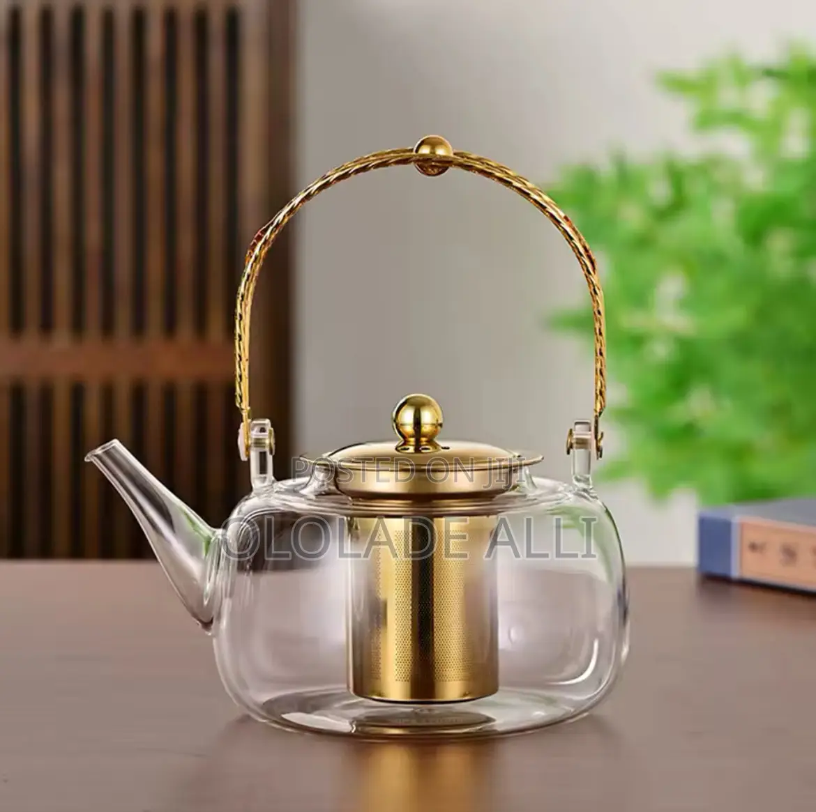 Thickened Glass Teapot Transparent Teapot