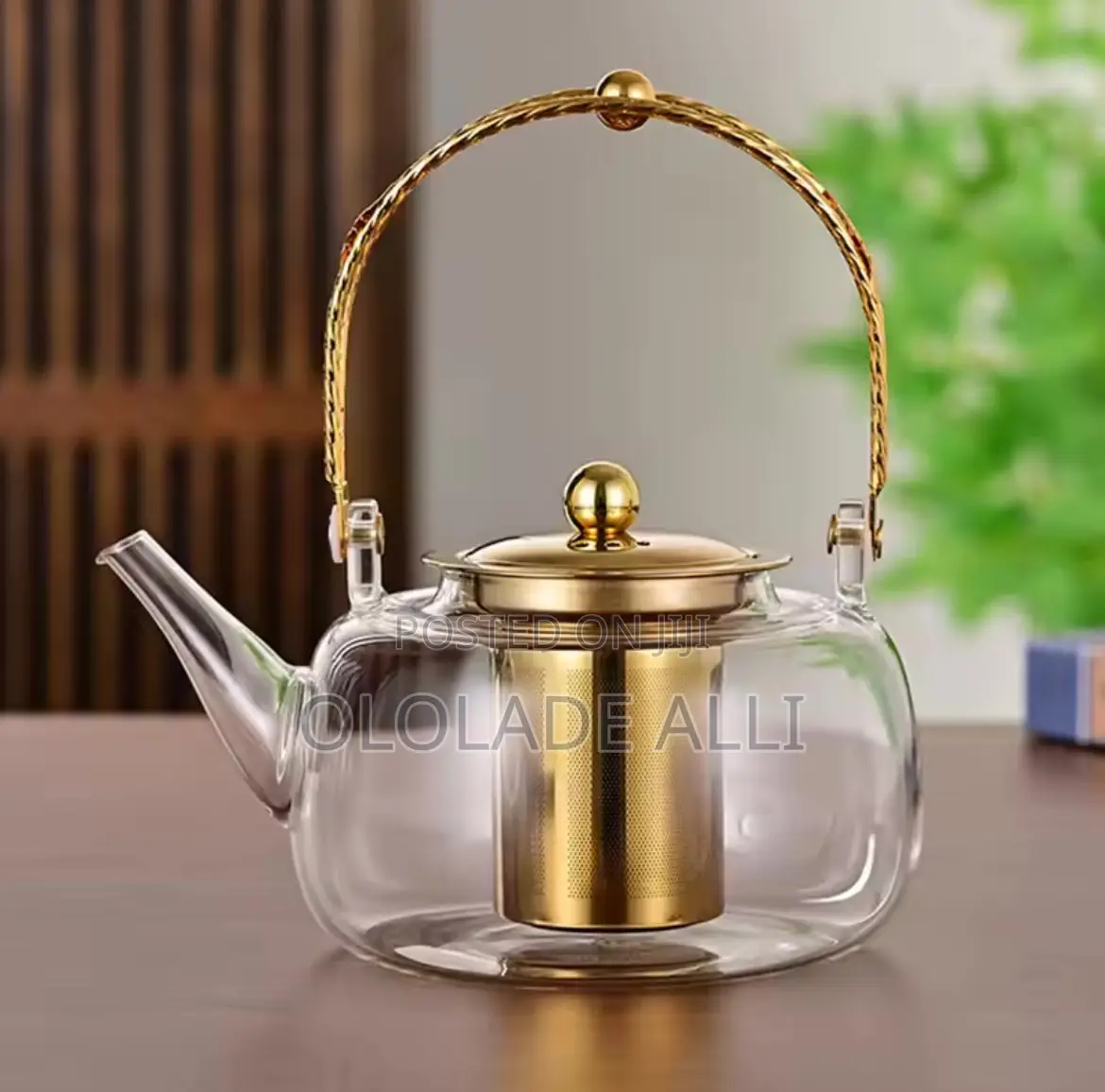 Thickened Glass Teapot Transparent Teapot