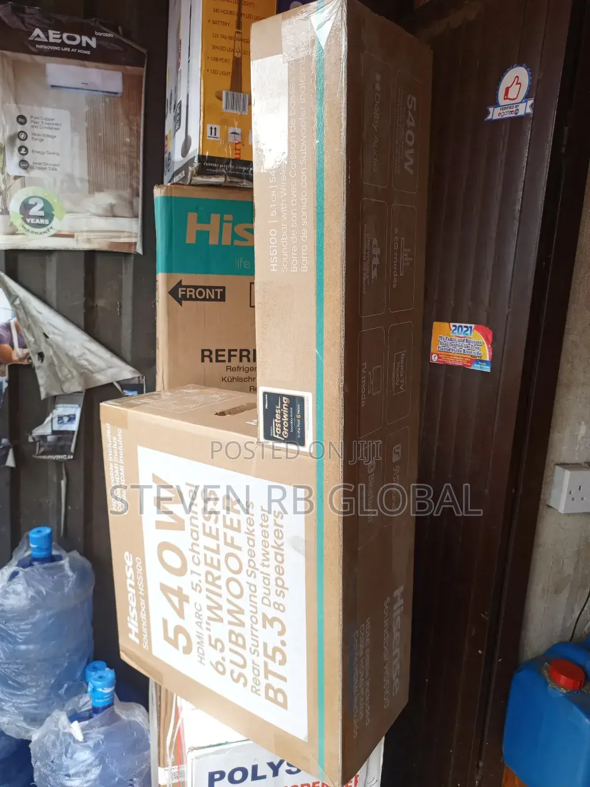 Hisense 540w 3.1 Channel Dolby Atmos Soundbar | Aud 5100hs