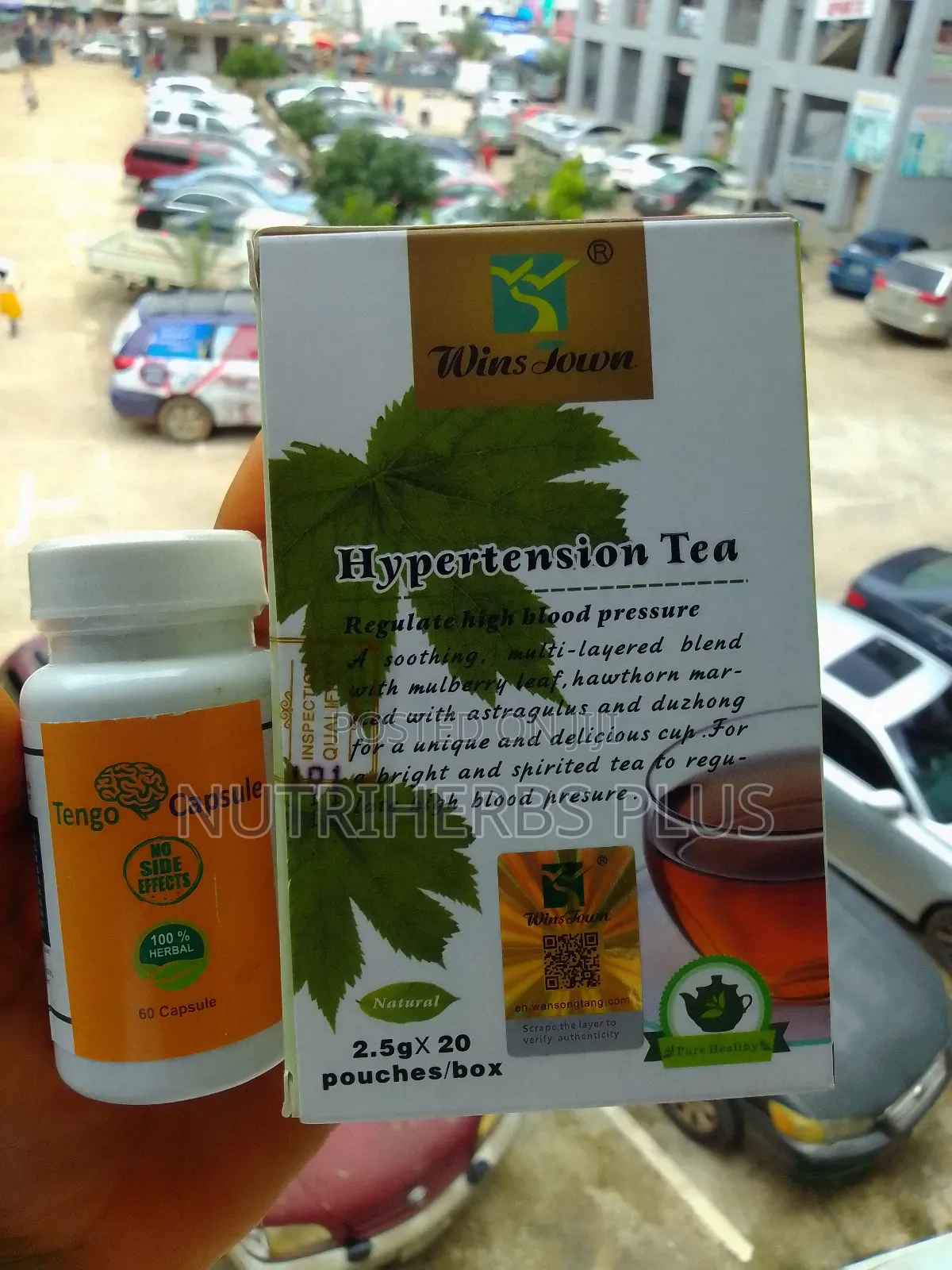 Tengo Capsules+ Wins Town Hypertension Tea: For High Blood Pressure