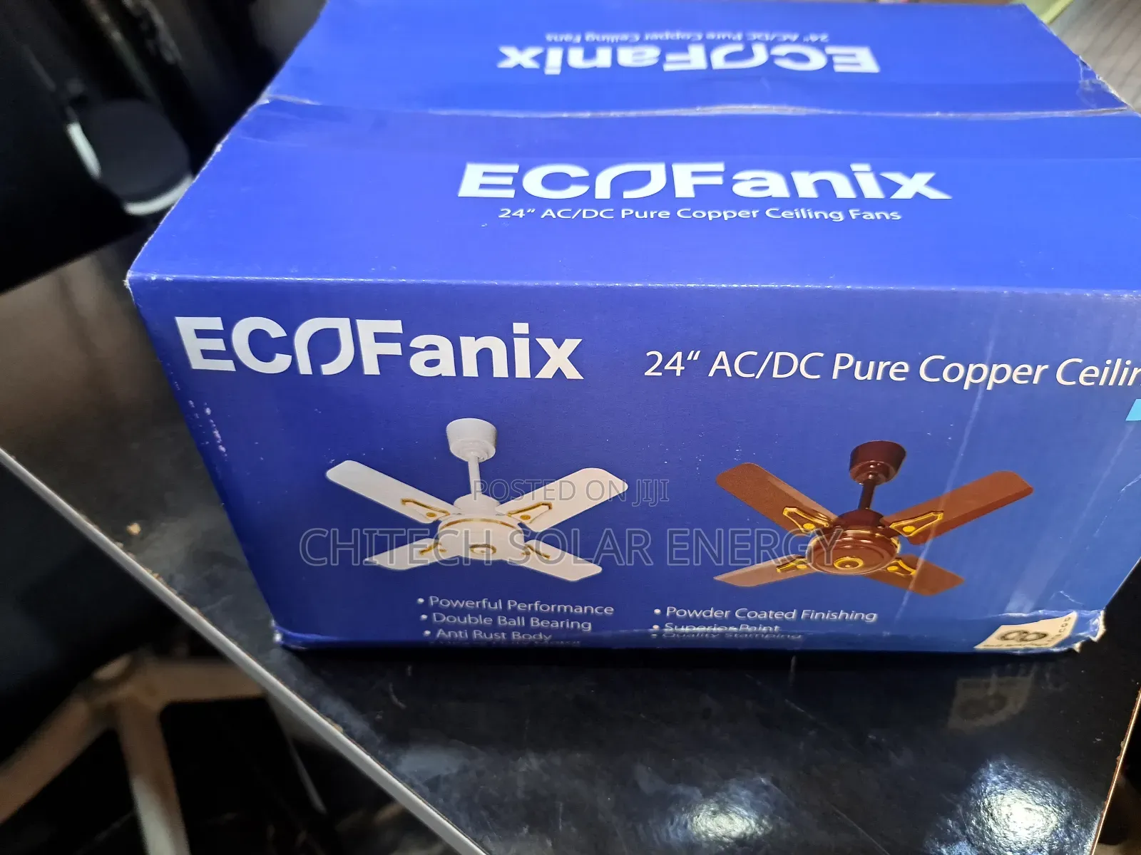 Eco Fanix 24 Ac/Dc Pure Copper Ceiling Fans