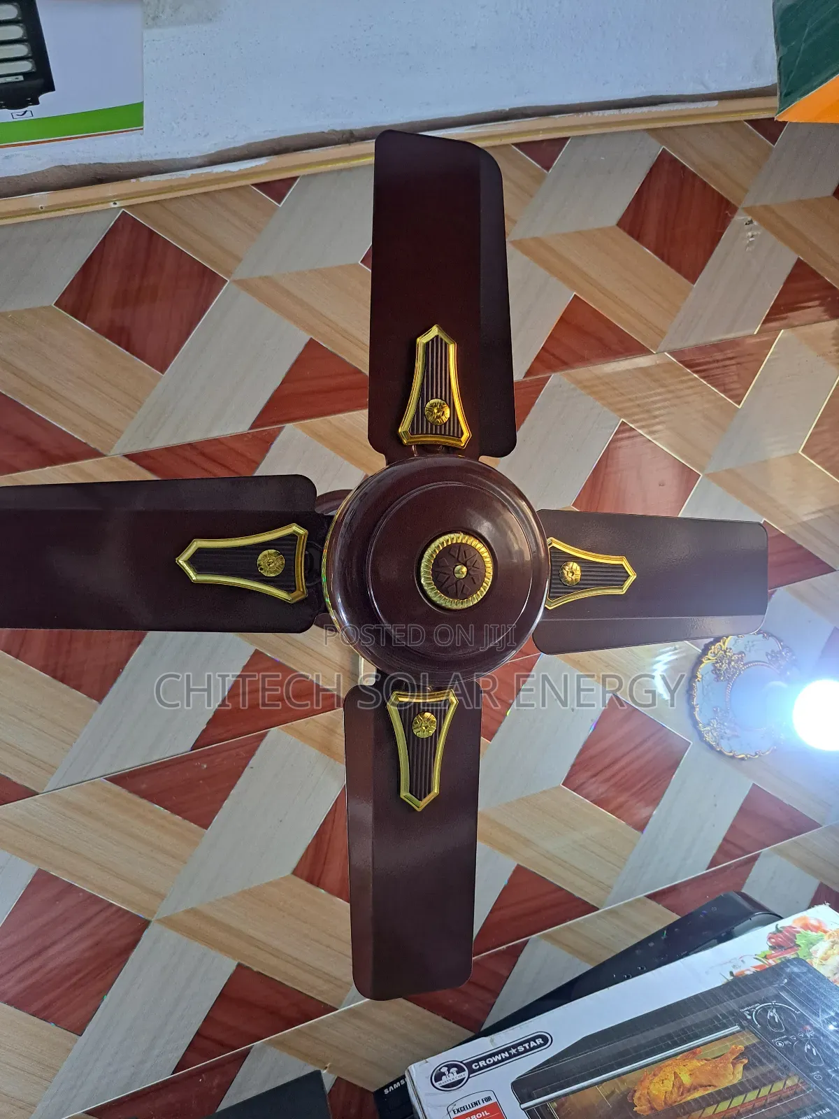 Eco Fanix 24 Ac/Dc Pure Copper Ceiling Fans