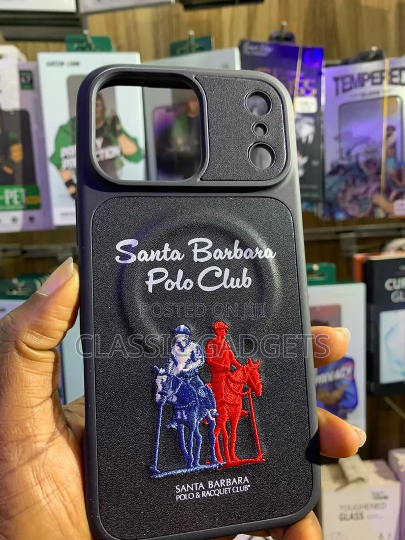 Santa Barbara Polo Leather Back Case for iPhone 17 Pro Max