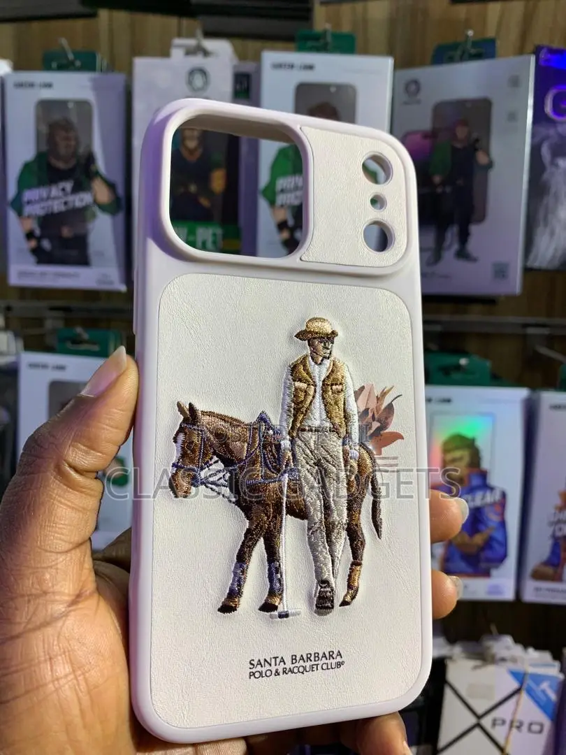 Santa Barbara Polo Leather Back Case for iPhone 17 Pro Max