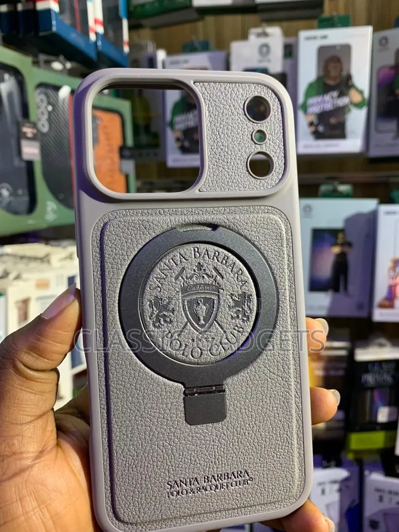 Santa Barbara Polo Leather Back Case for iPhone 17 Pro Max