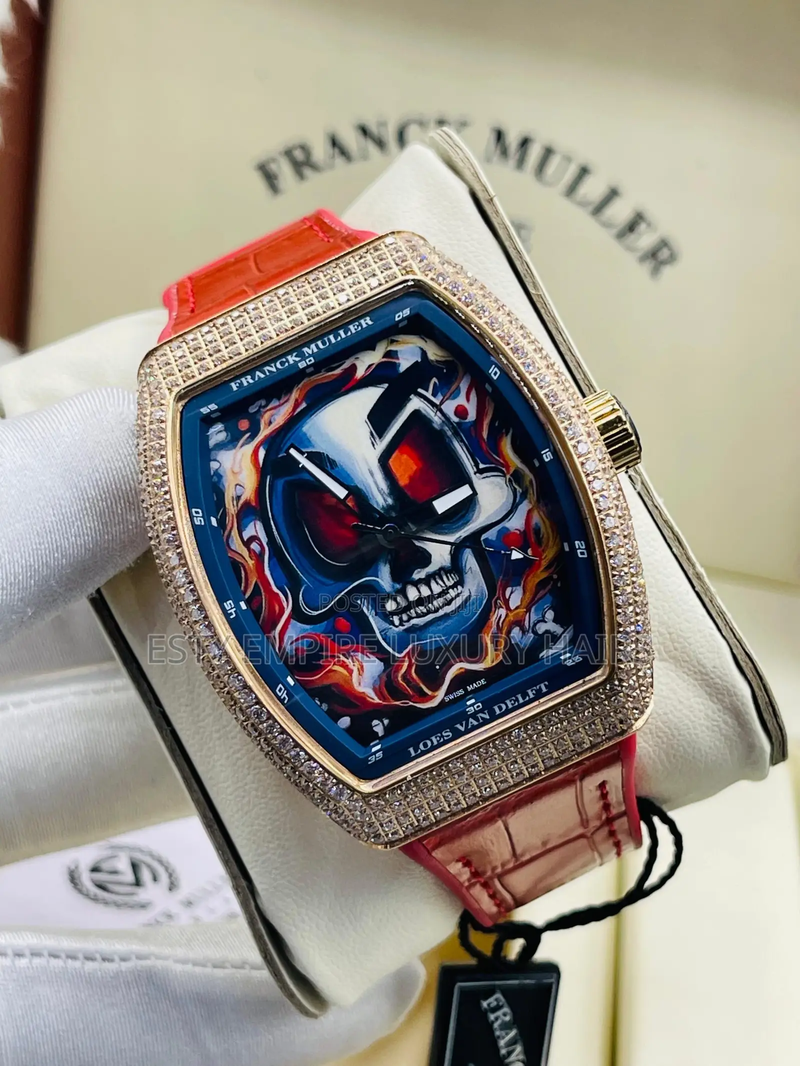 Automatic Franck Muller Rubber Wristwatches