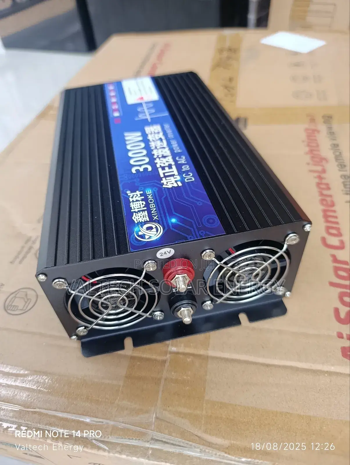 Brand New Heavy Duty 12v/24v 3000w Pure Sine Wave Inverter