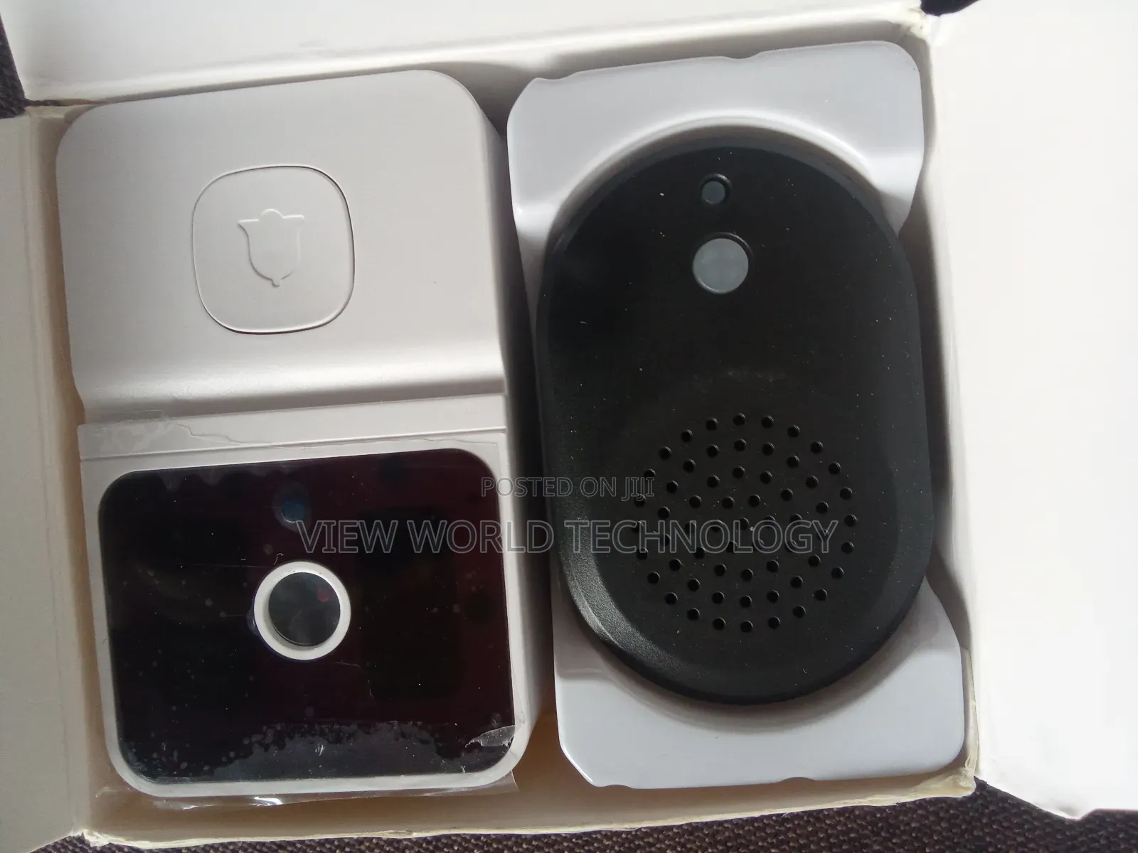 Smart Wifi Doorbell With Night Vision 2 Way Audio.