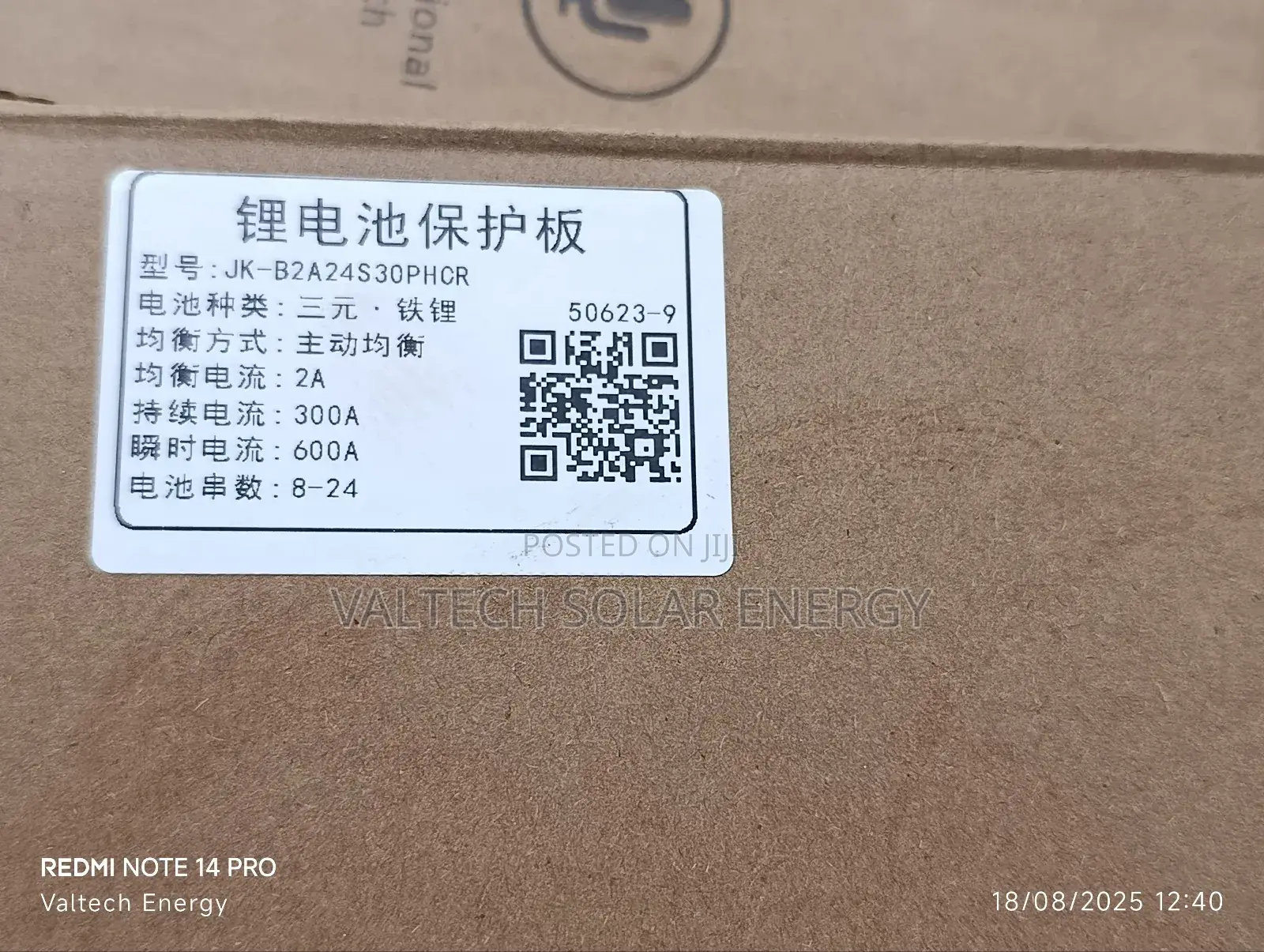 Jk Jikong 300a 8s-24s 2a Active Balancer Smart Bluetooth BMS