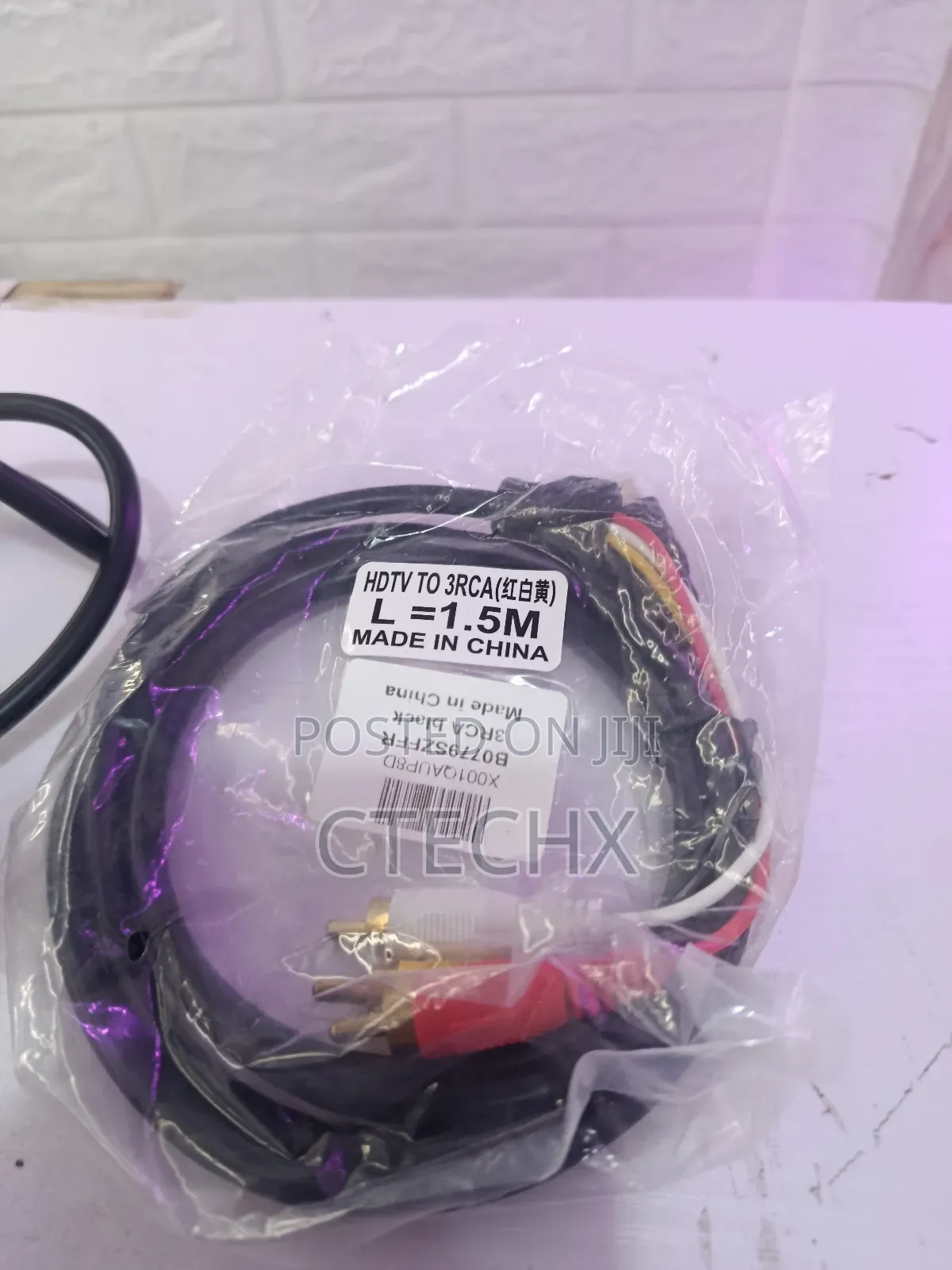 Hdmi Male to 3 Rca Male Av Cable Video Converter Adapter