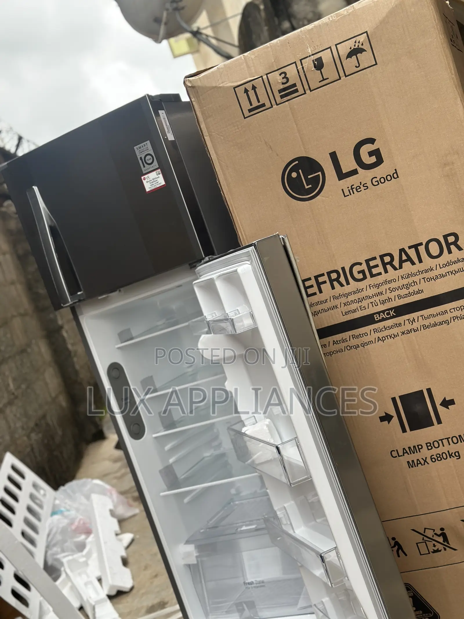 Lg 308l Chillsmart Non-Frost Double Door Refrigerator