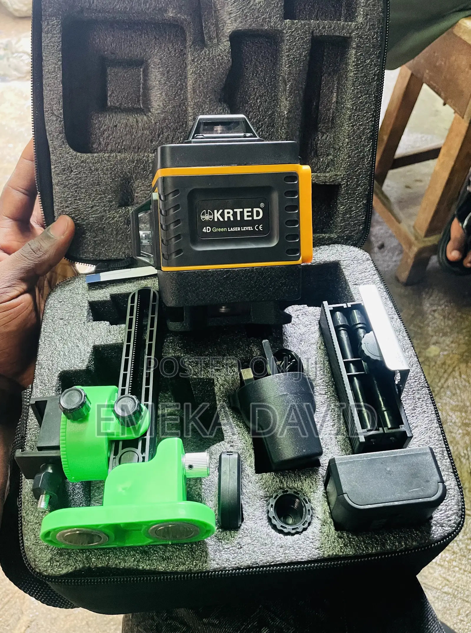 Original 16-Line Green Laser Leveller 4d Krted
