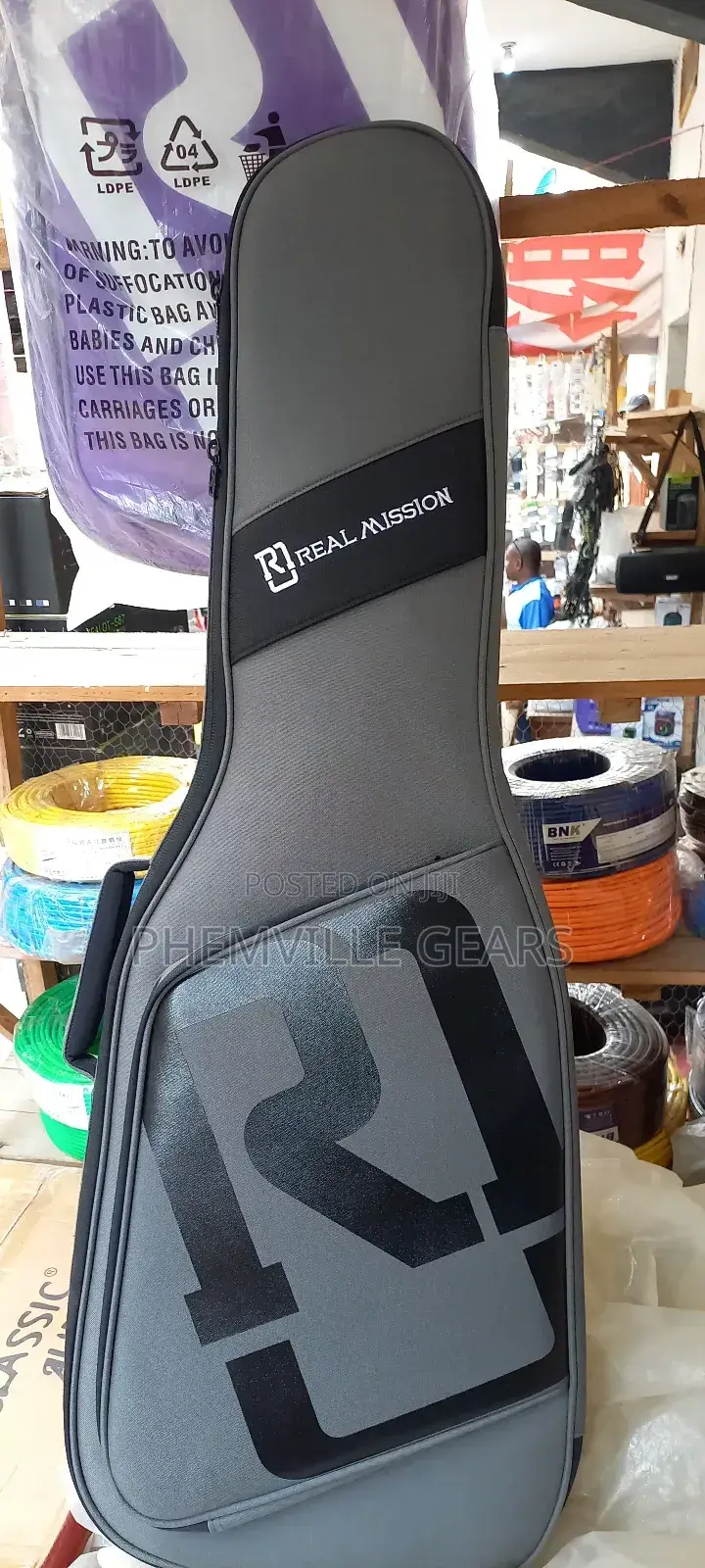 Quality Real Mission Lead Guitar Bag