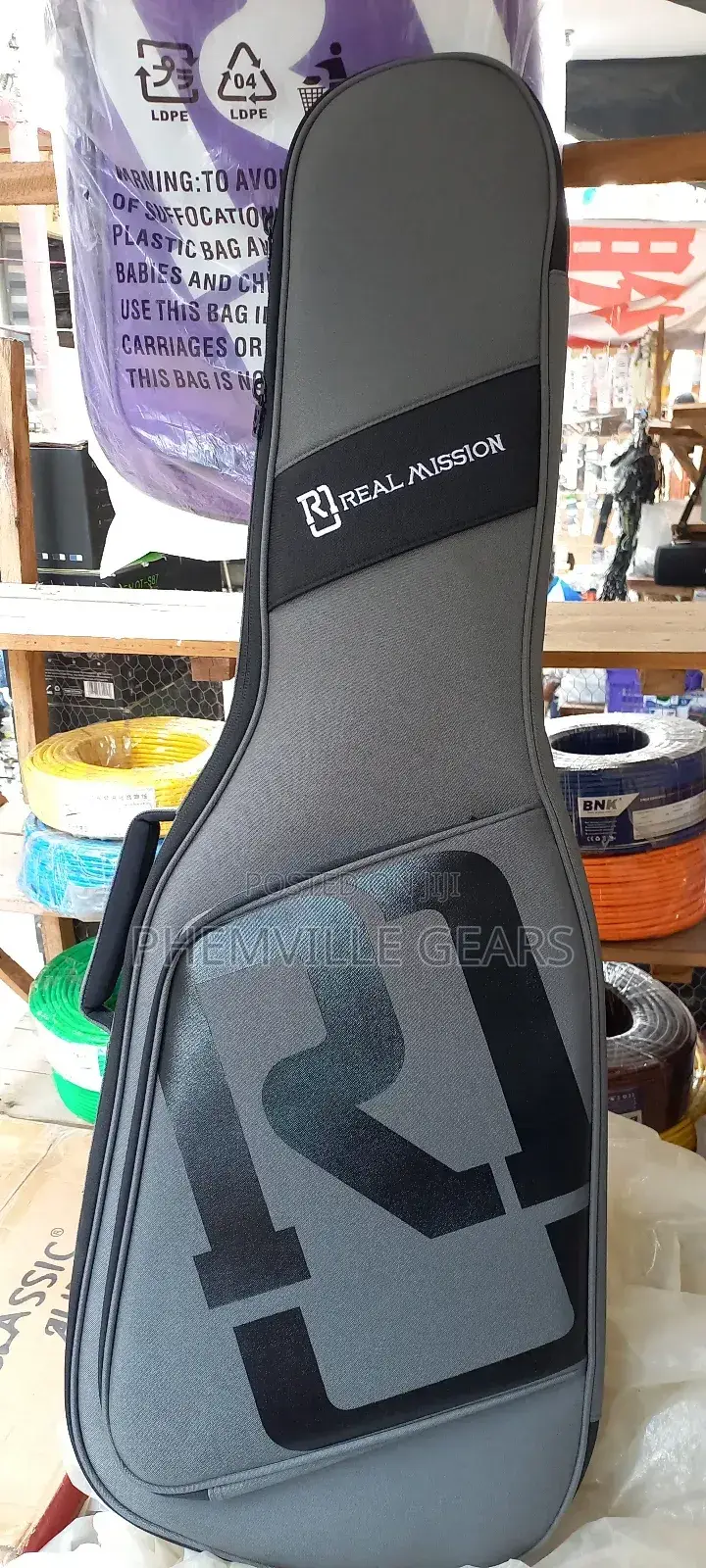 Quality Real Mission Lead Guitar Bag