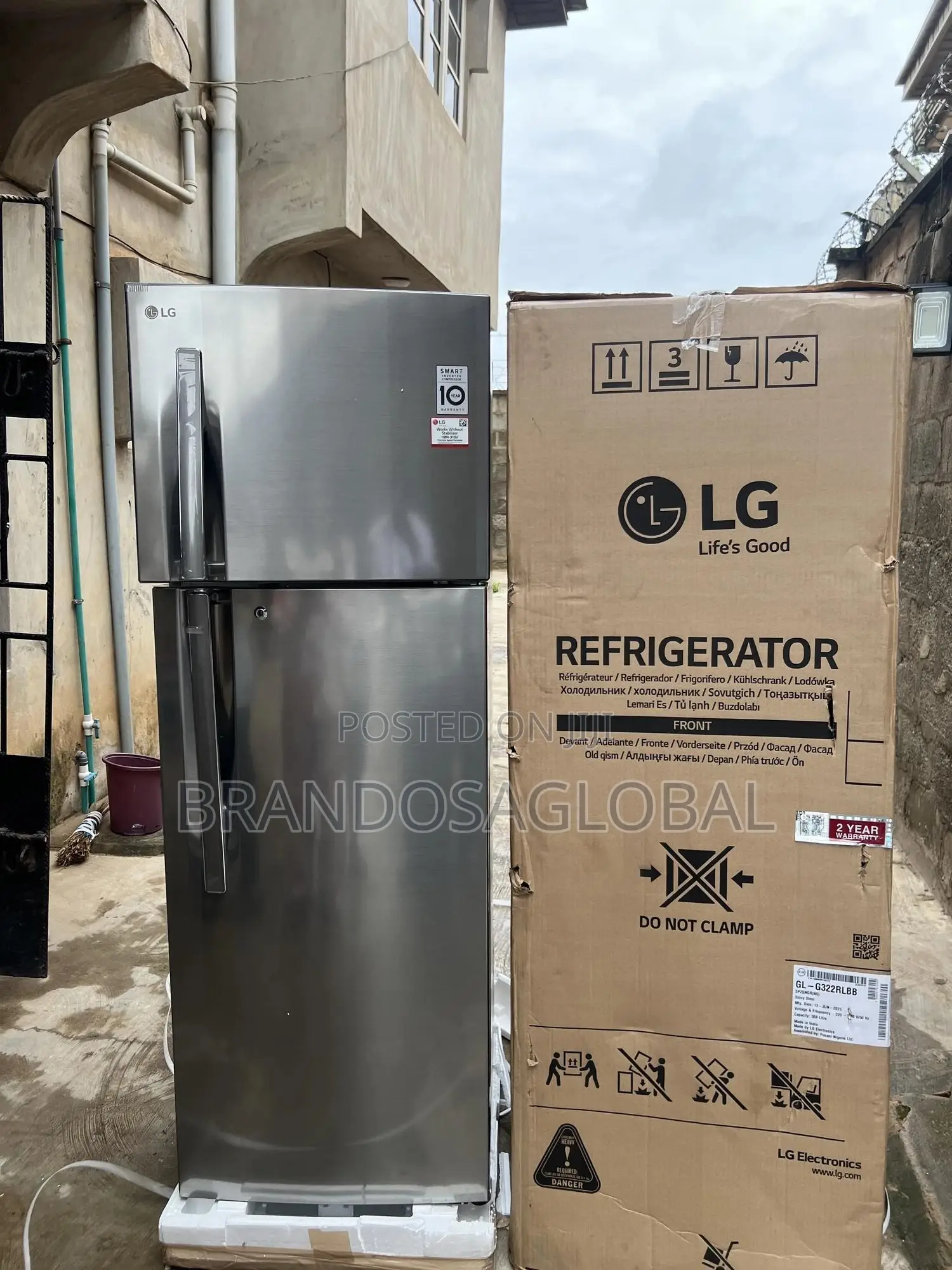Lg Double Door Refrigerator – Non-Frost Inverter