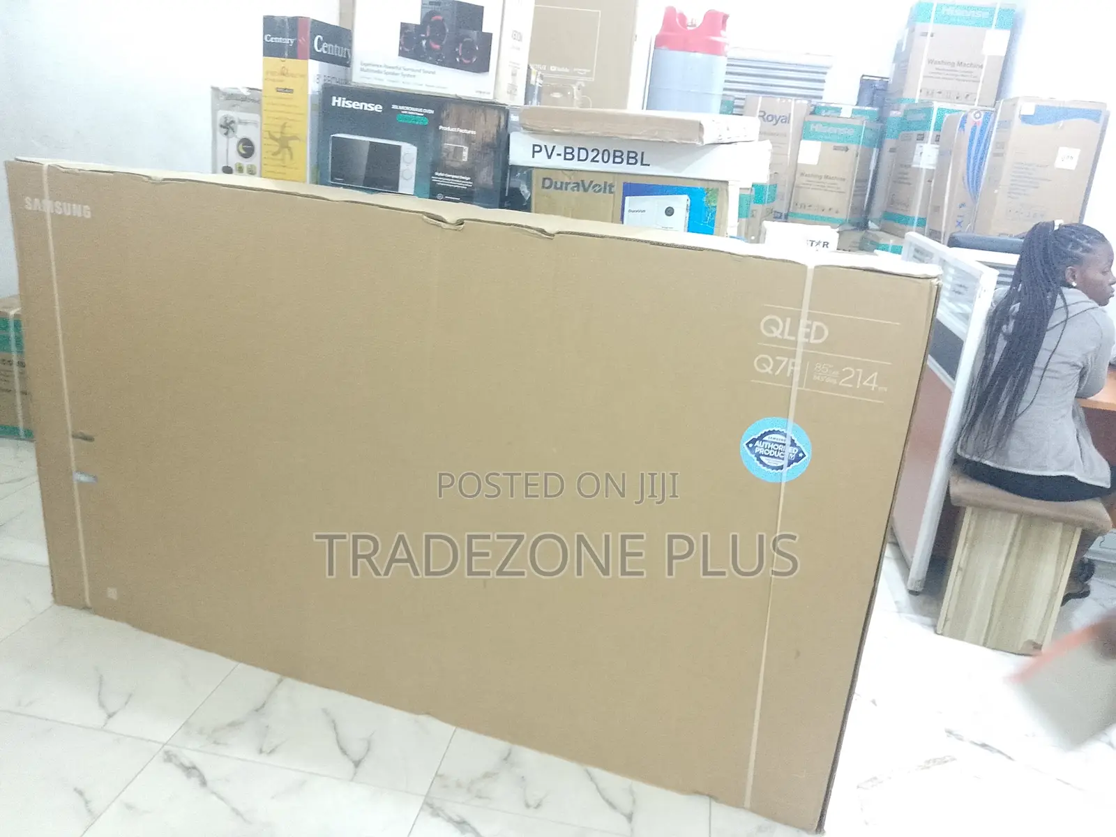 Qled Brilliance: Samsung 85” Smart Tv Qa85q7faau