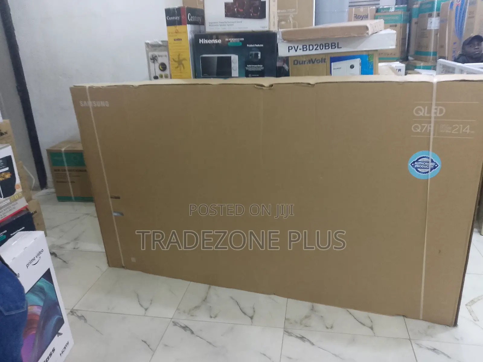 Samsung 85” Qled – Ultra-Slim Design With Smart Hub