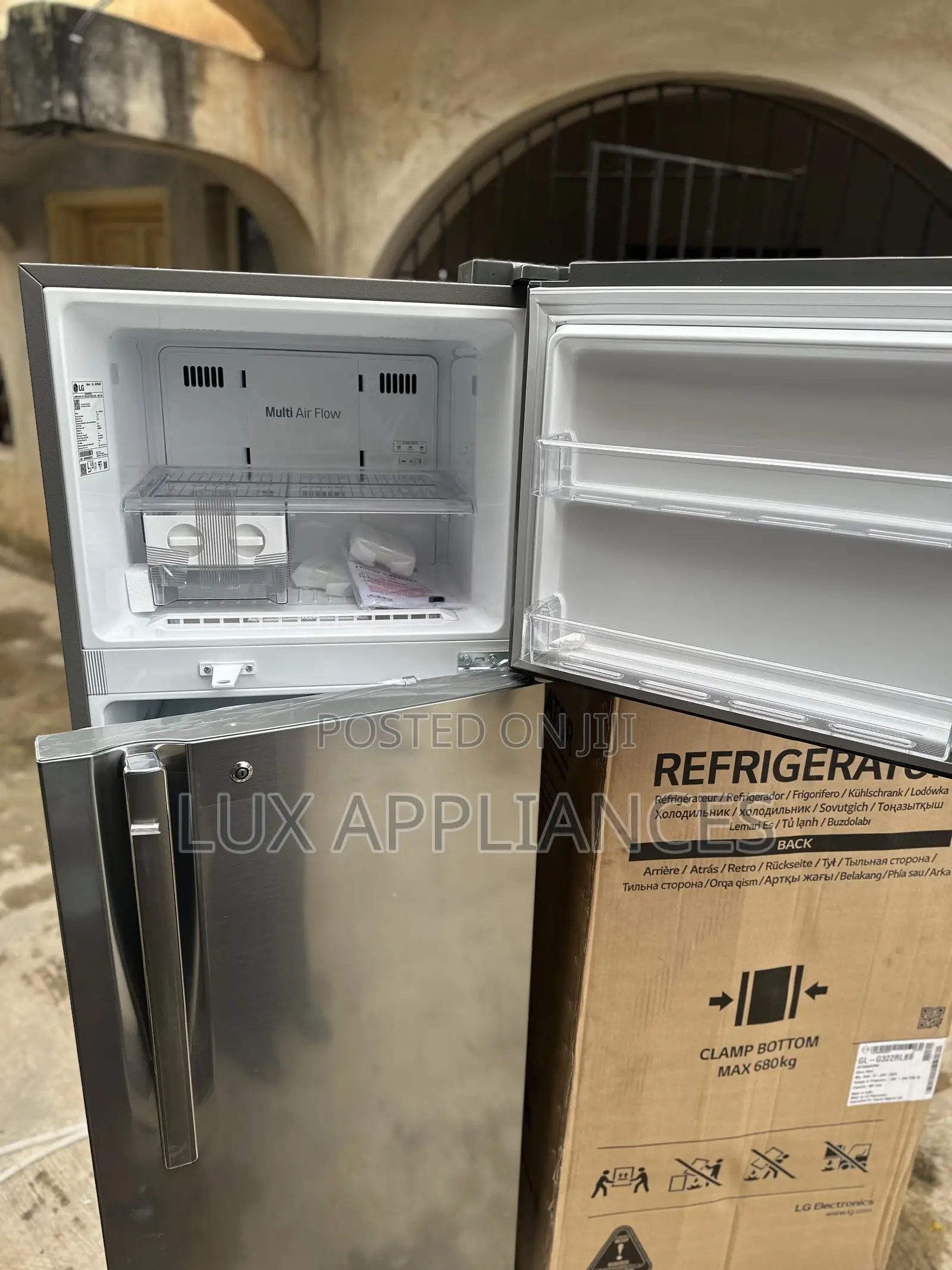 Lg 308l Moist Balance Non-Frost Double Door Refrigerator