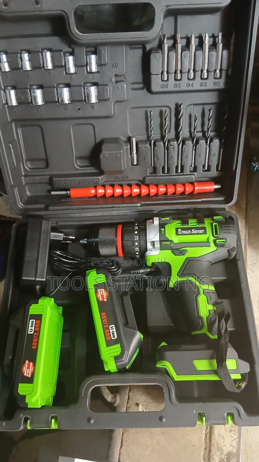 Cordless Drill 13mm Power Sharp