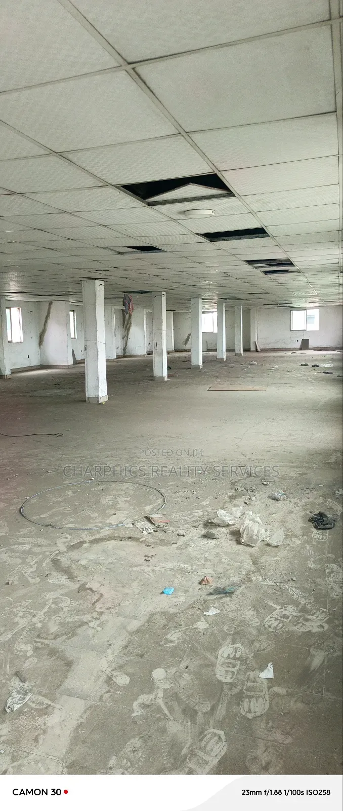 11,000sqft Open Plan Office/Storage Off Eric Moore Road Surulere