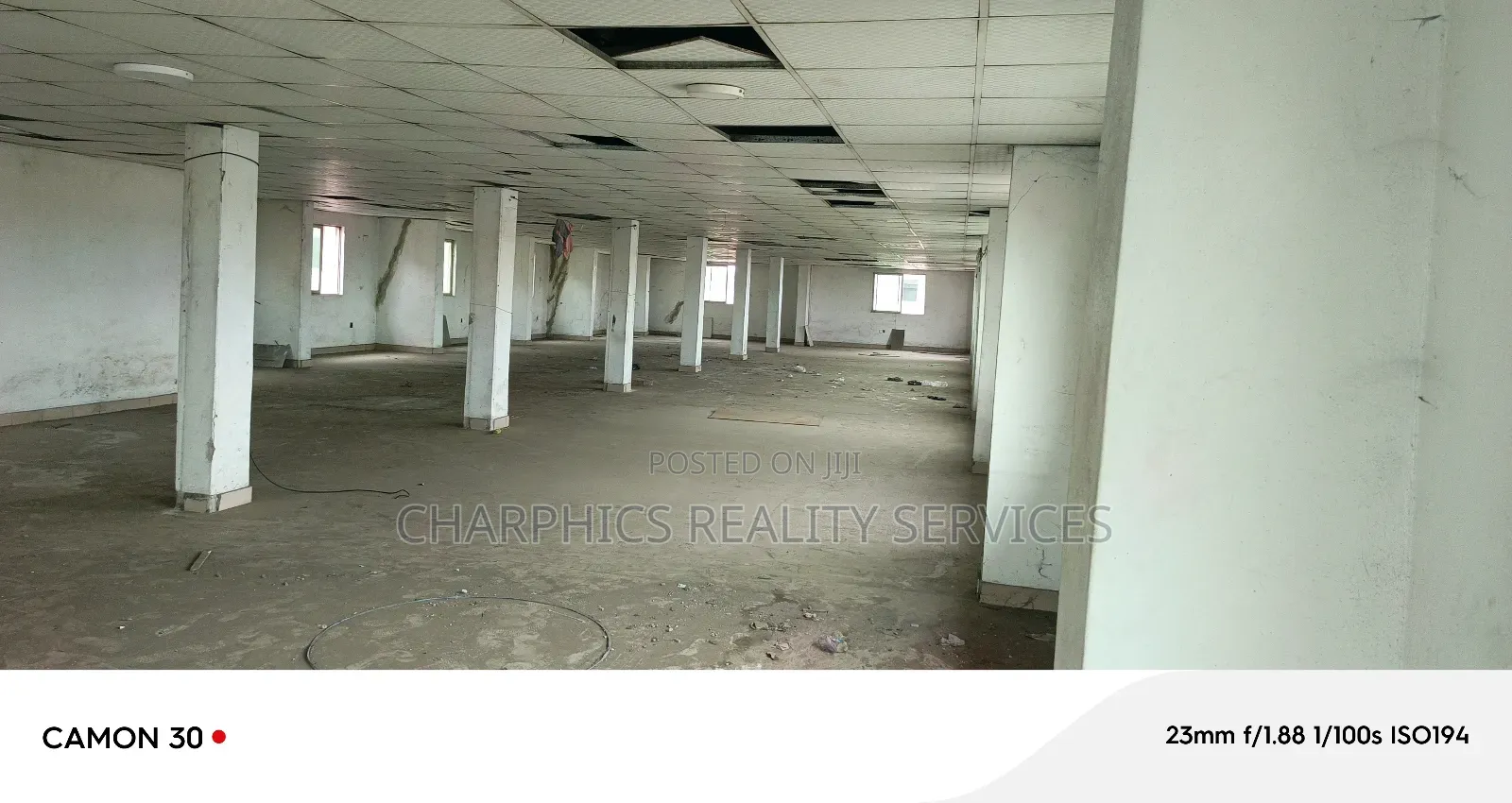11,000sqft Open Plan Office/Storage Off Eric Moore Road Surulere