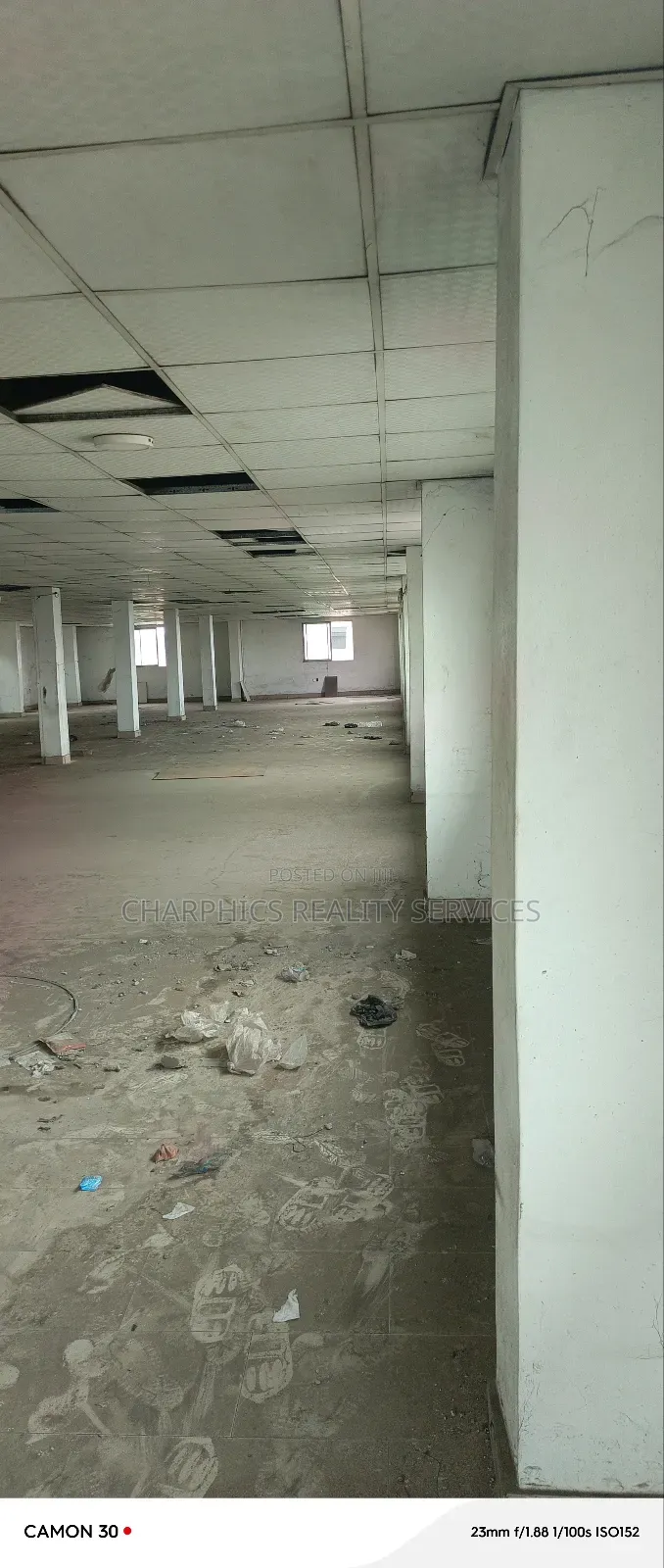 11,000sqft Open Plan Office/Storage Off Eric Moore Road Surulere