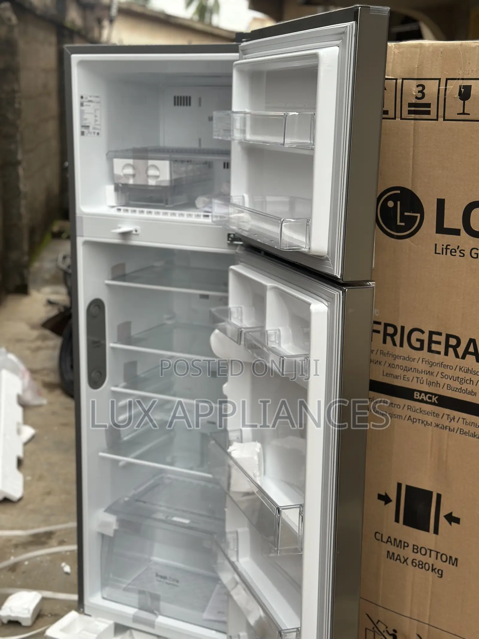 Lg 308l Cost Efficient Non-Frost Double Door Refrigerator