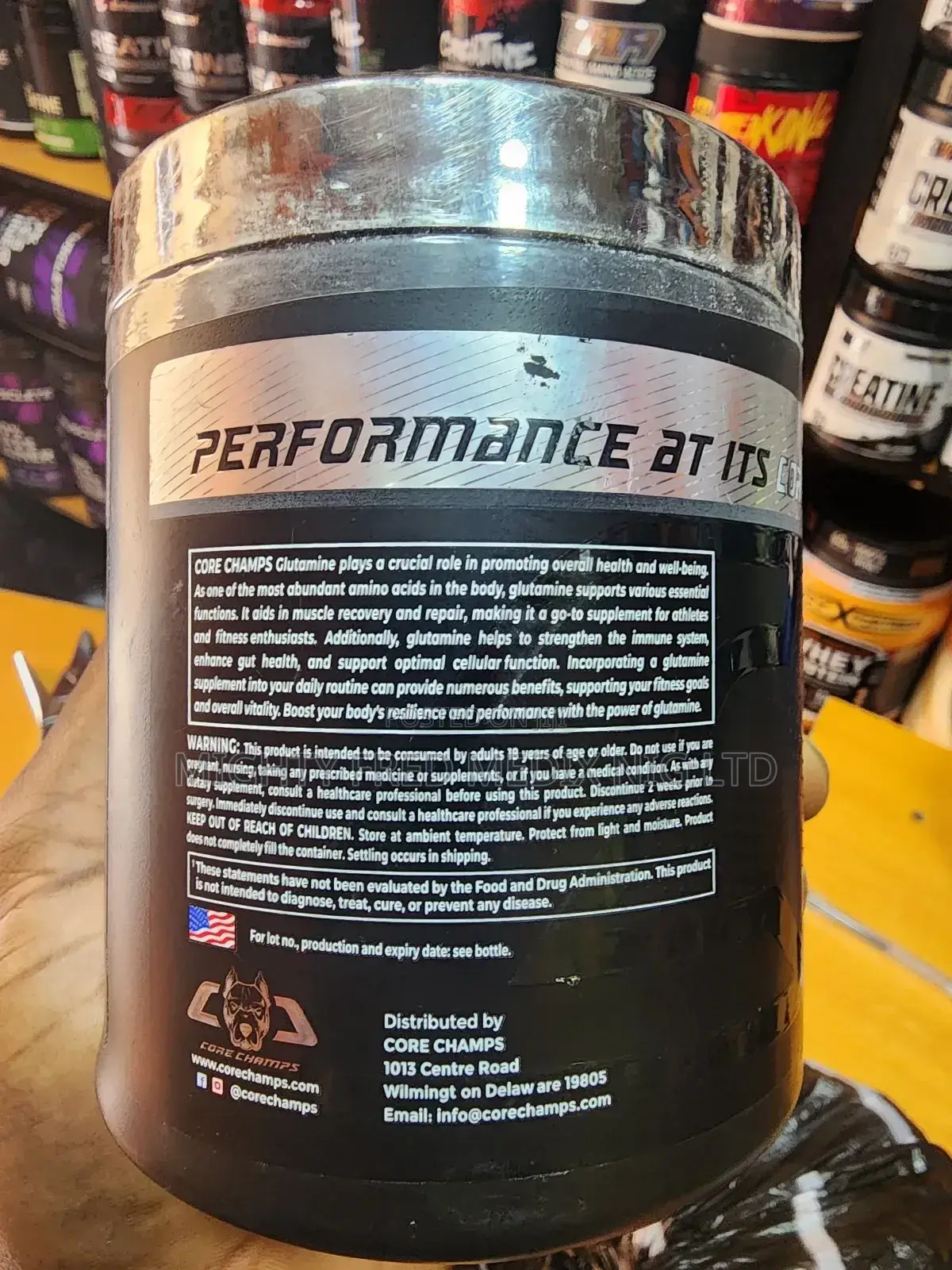 Core Champs Glutamine Powder
