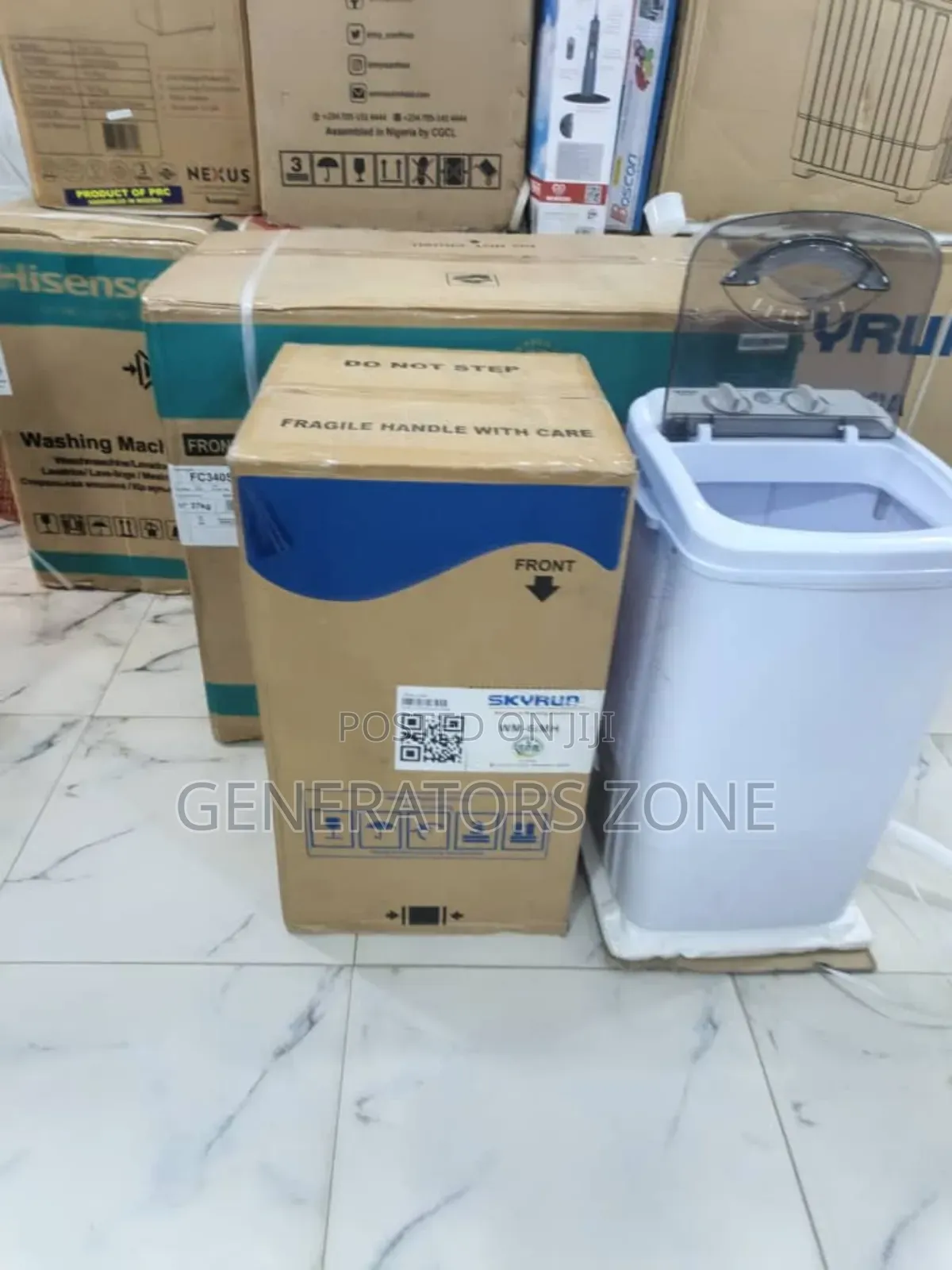 Skyrun 6kg Twin Tub Washing Machine – Affordable, Strong Efficient