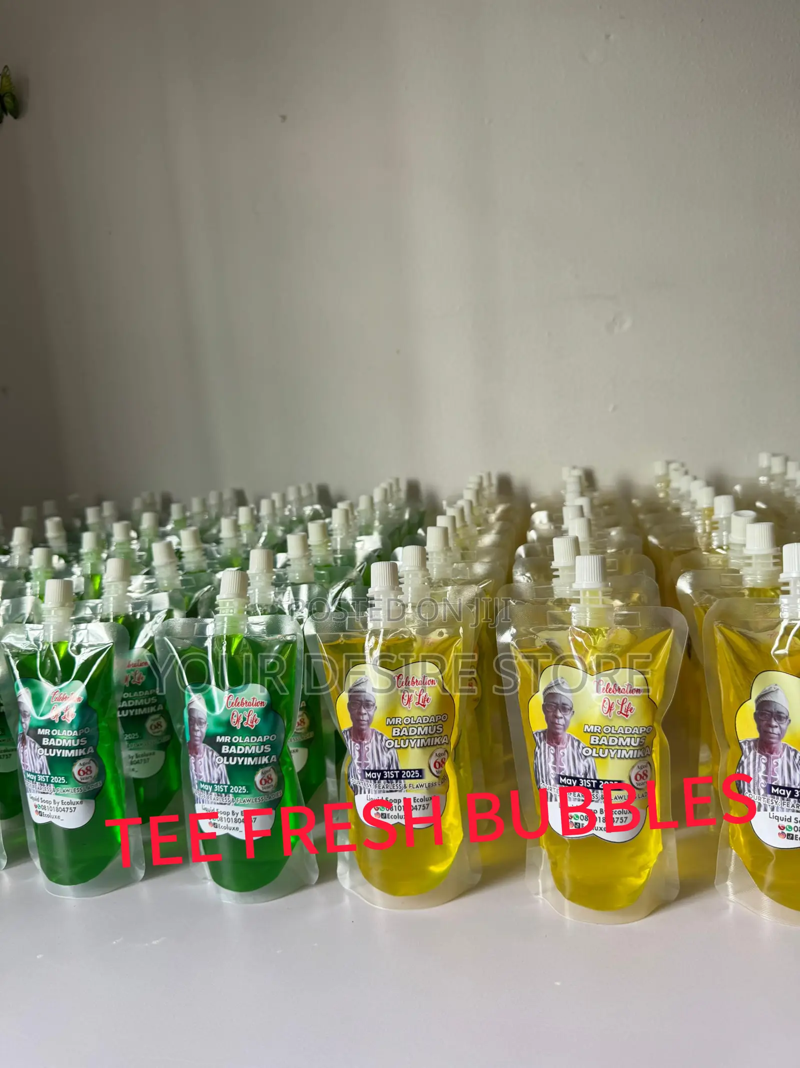 Unique and Affordable Event Souvenir 100ml (50pcs)