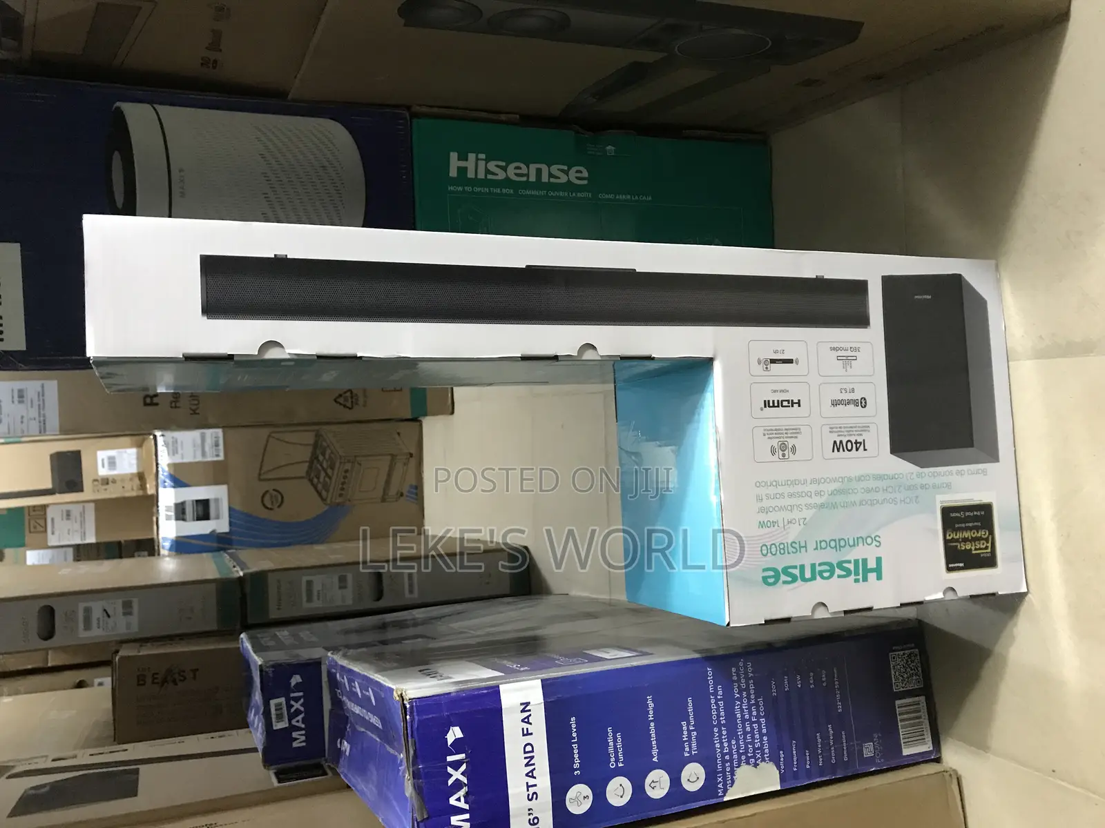 Aud 1800hs Hisense 140watts Soundbar