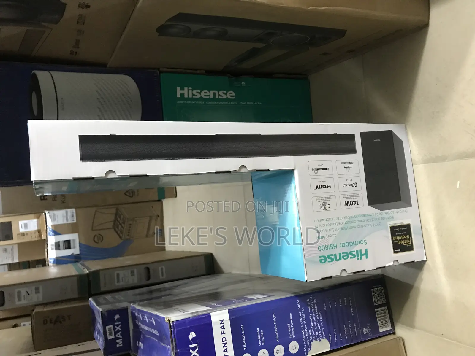 Aud 1800hs Hisense 140watts Soundbar