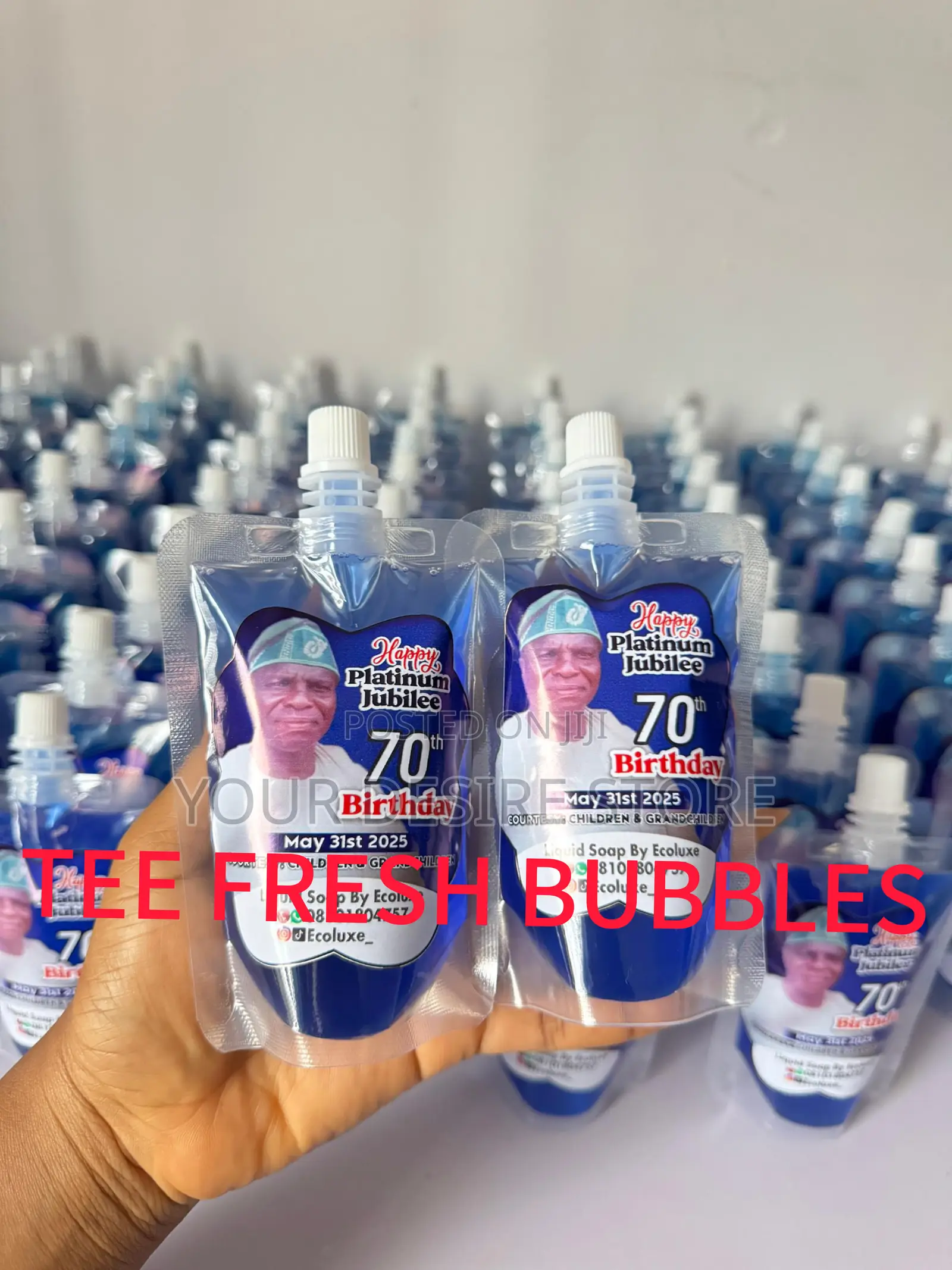 Affordable and Beautiful Souvenir Idea for Events 200ml (50pcs)