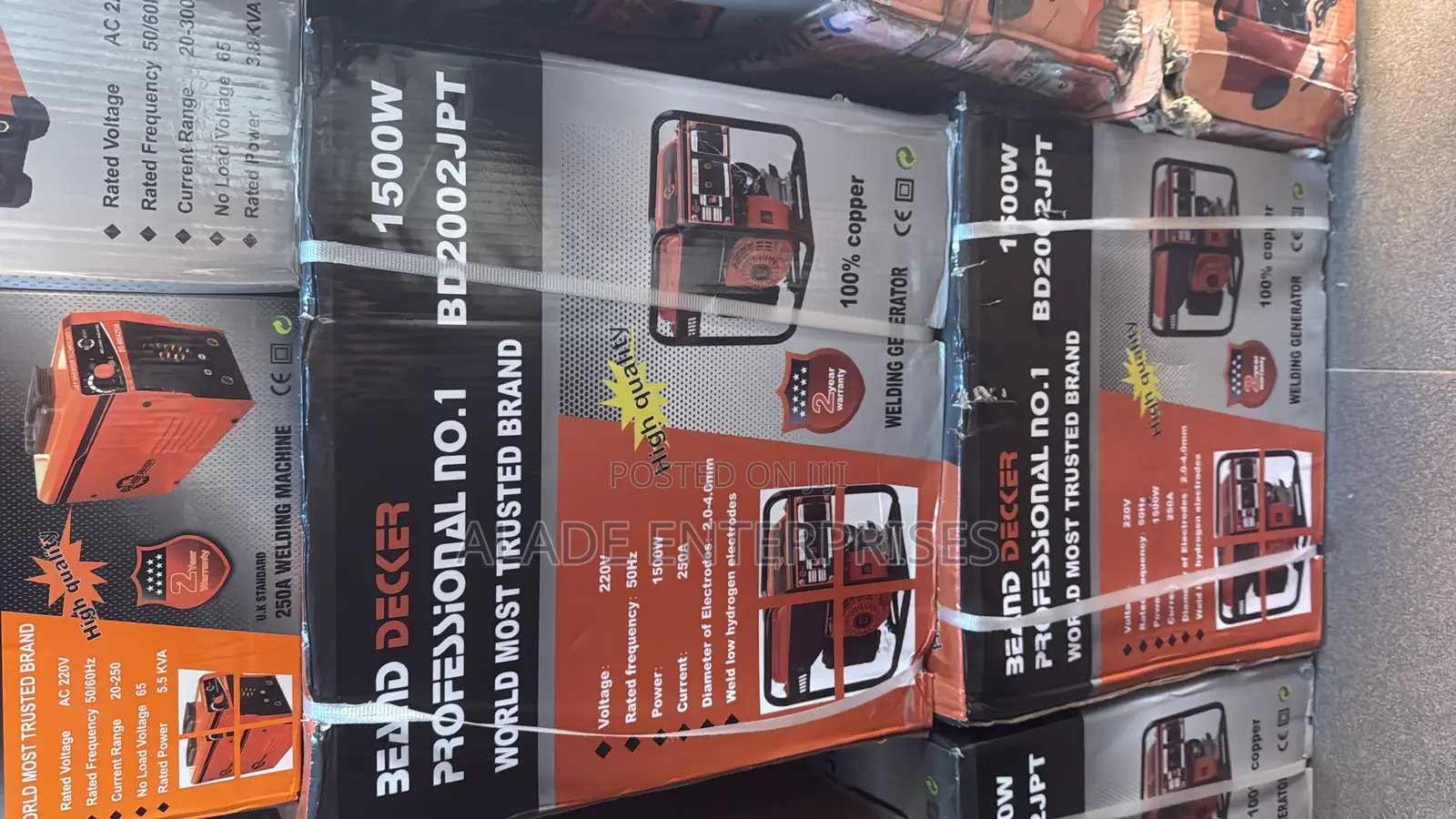 Bee And Decker 1500w Welding Generator