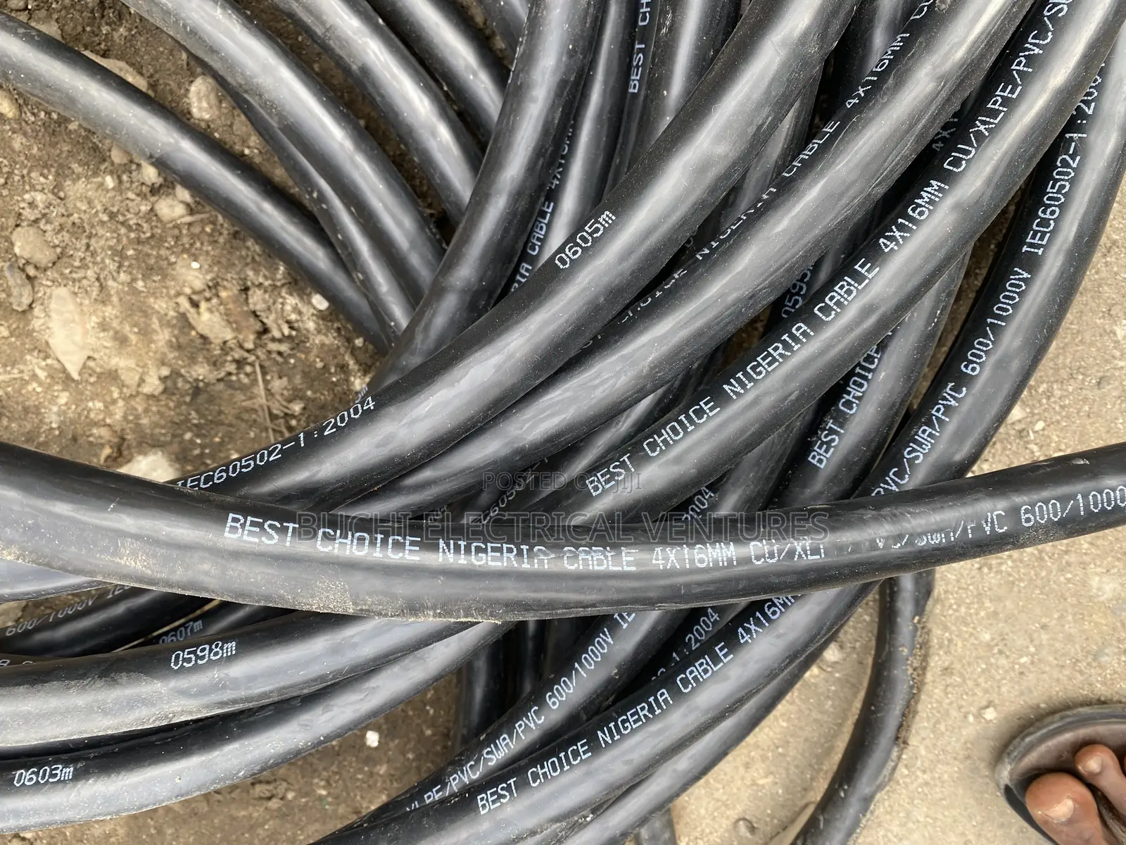 16mm 4core Armoured Cable Best Choice Product